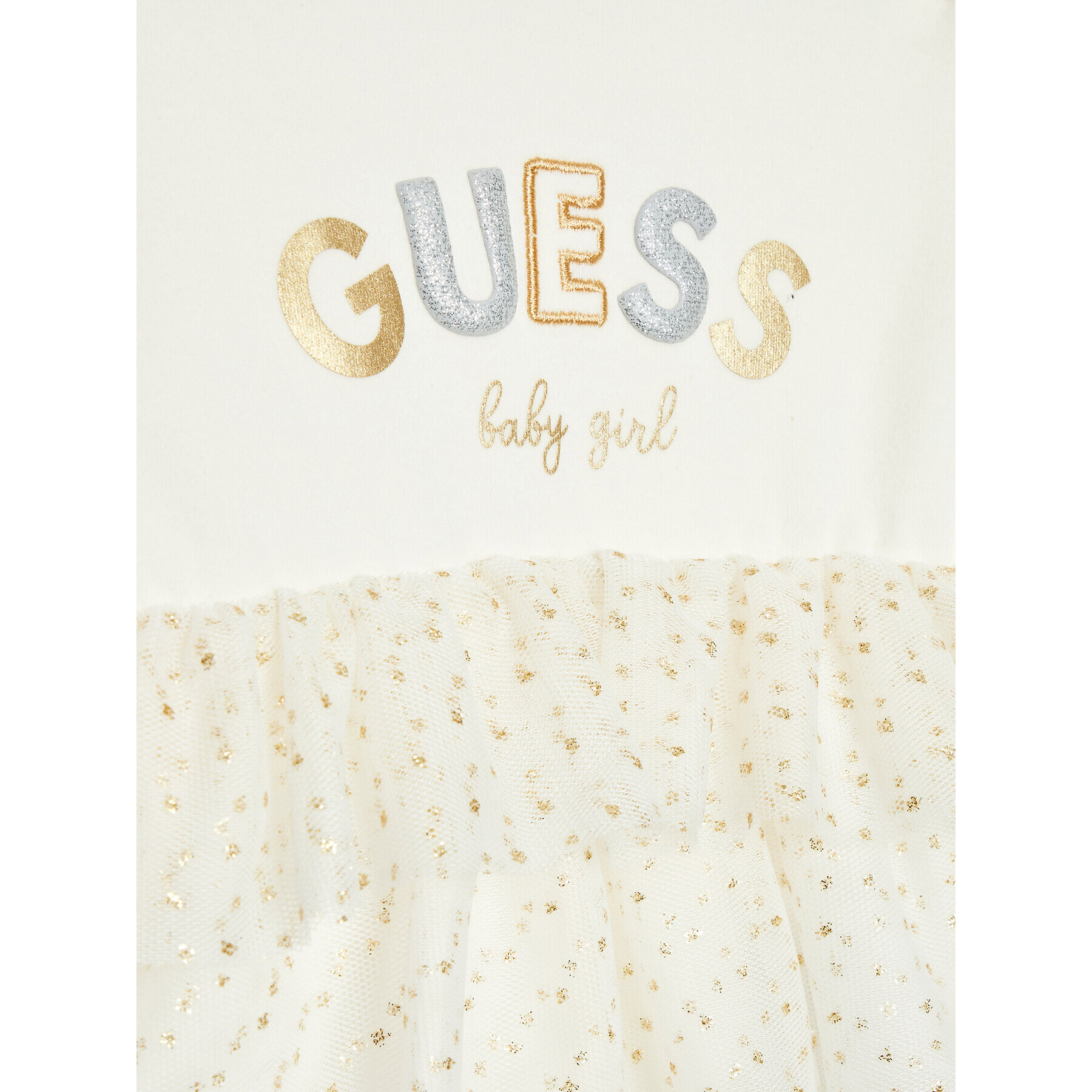 Guess Set body și overall S2BG00 K83S0 Bej Regular Fit - Pled.ro