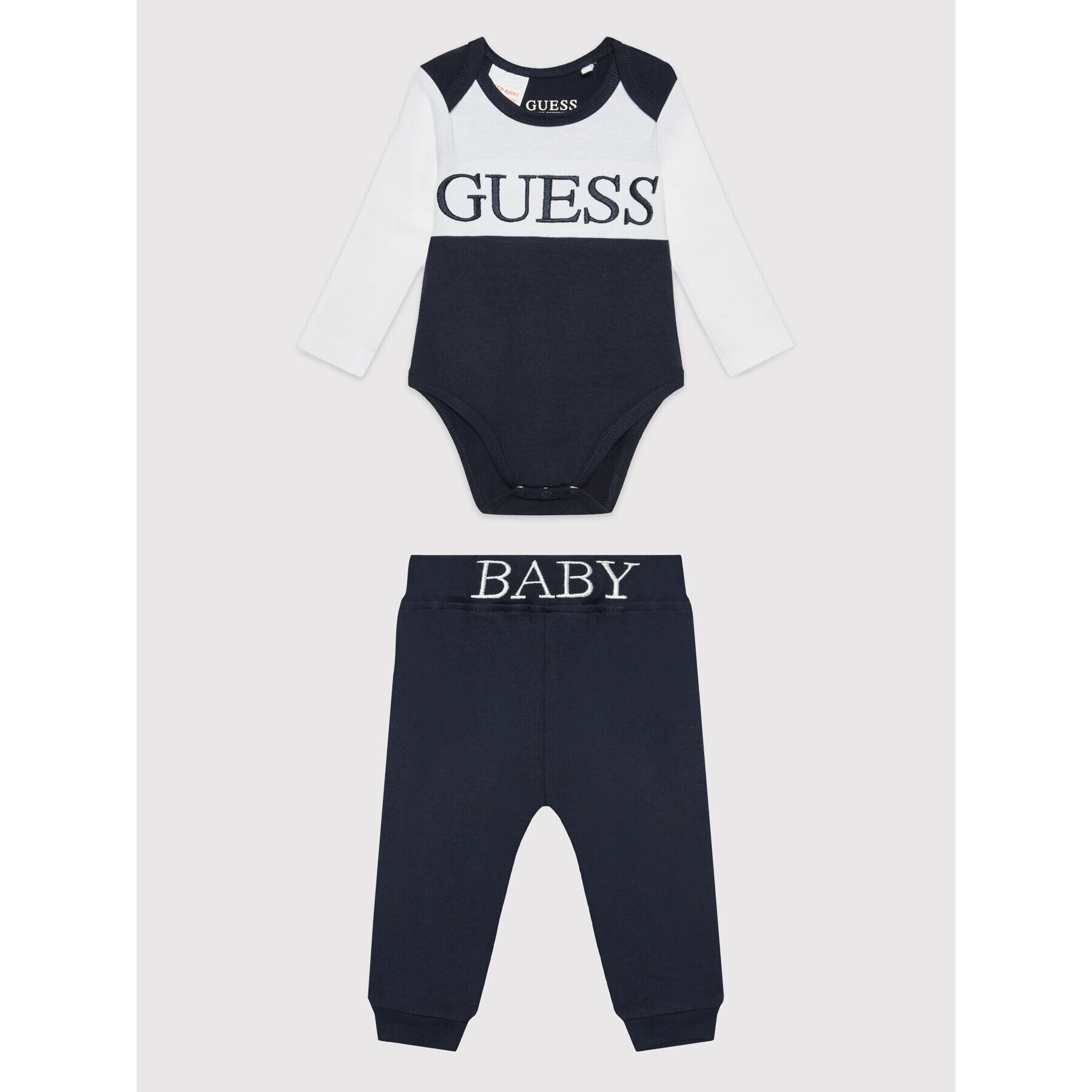 Guess Set body și pantalon H2YW06 J1313 Bleumarin Regular Fit - Pled.ro