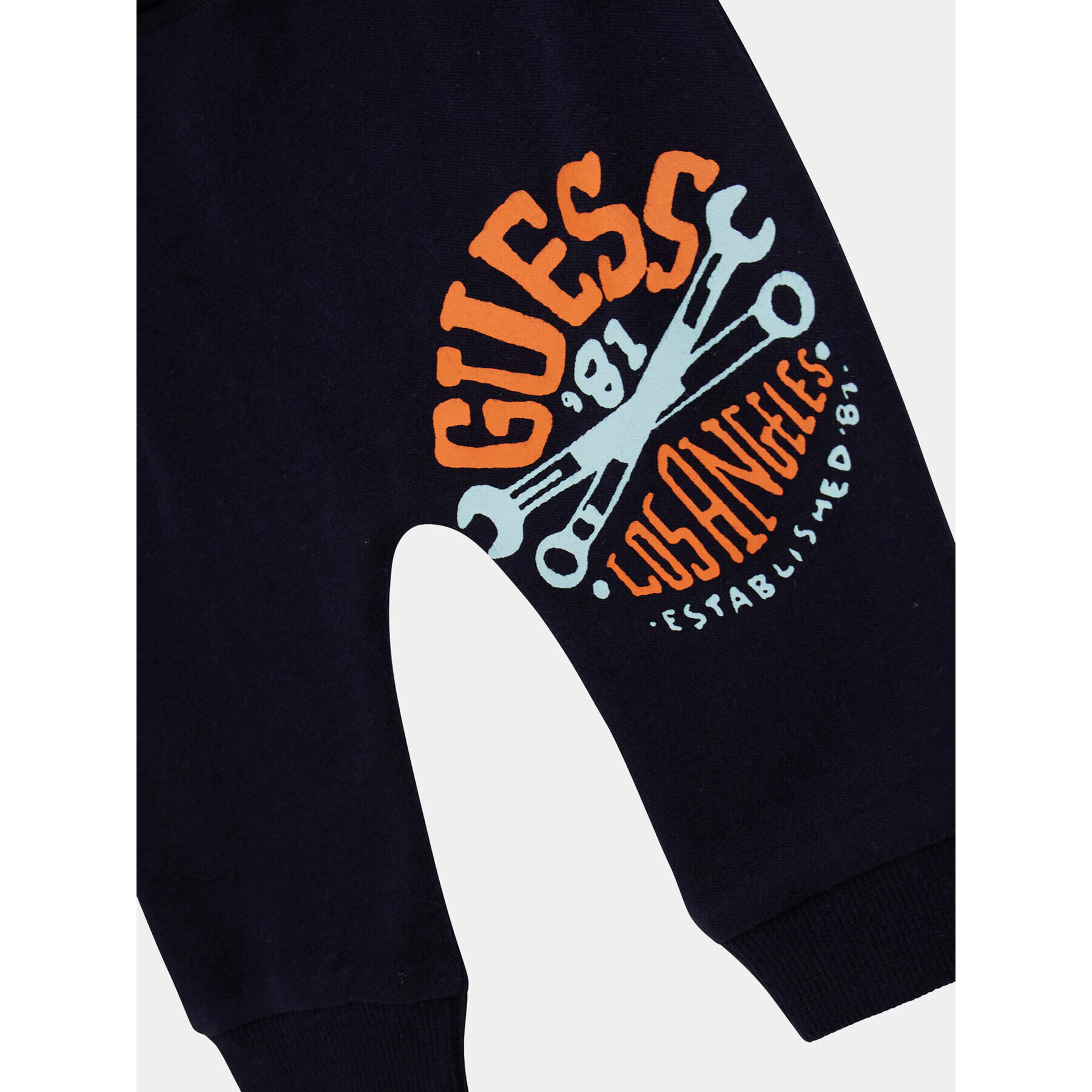 Guess Set body și pantalon P4RG09 KA6W0 Albastru Regular Fit - Pled.ro