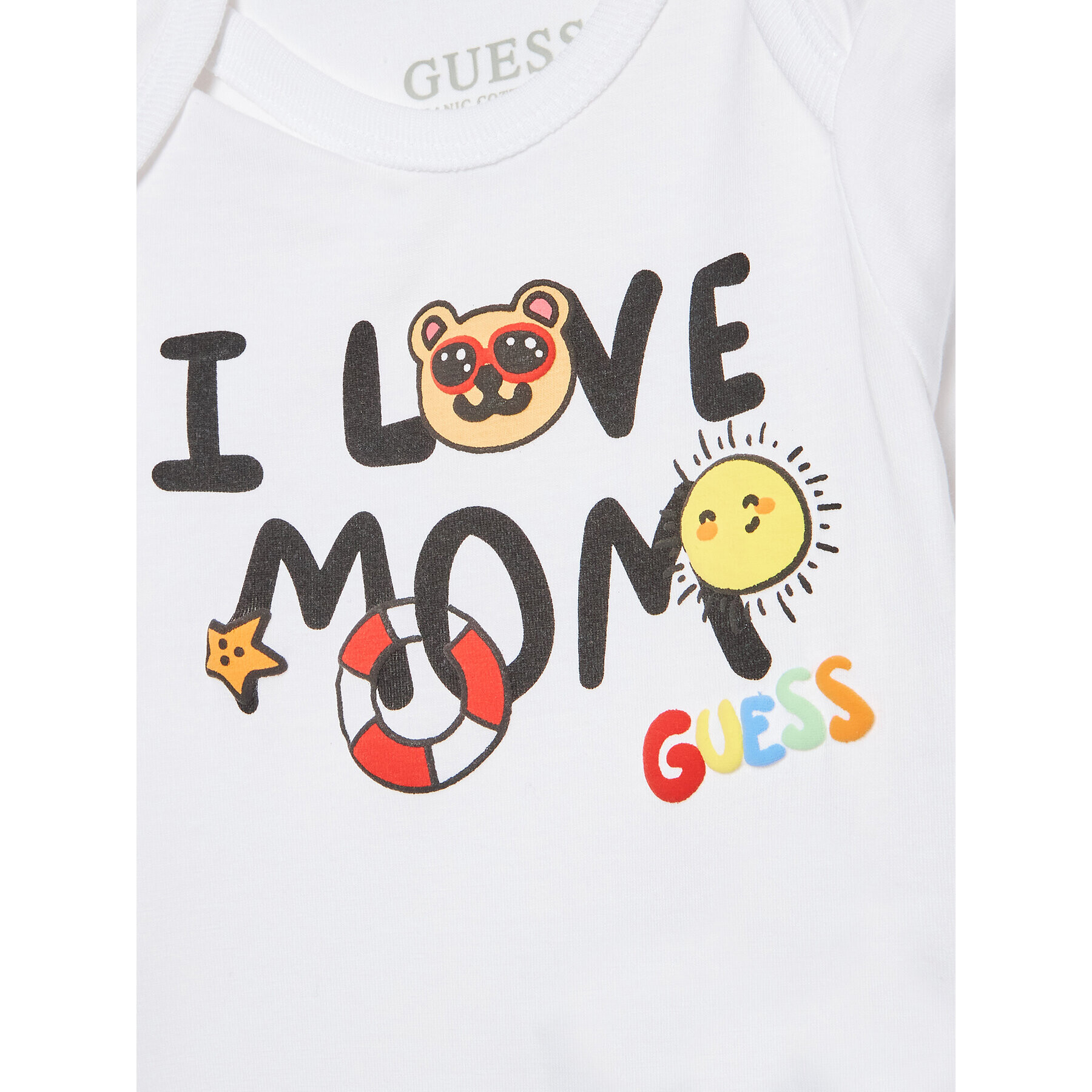 Guess Set body și pantaloni scurți H3GW02 K6YW1 Colorat Regular Fit - Pled.ro