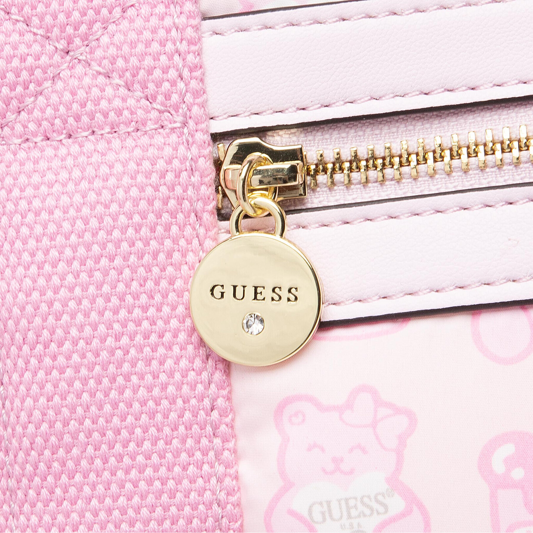 Guess Set pentru bebeluși H2YZ03 WEU70 Roz - Pled.ro