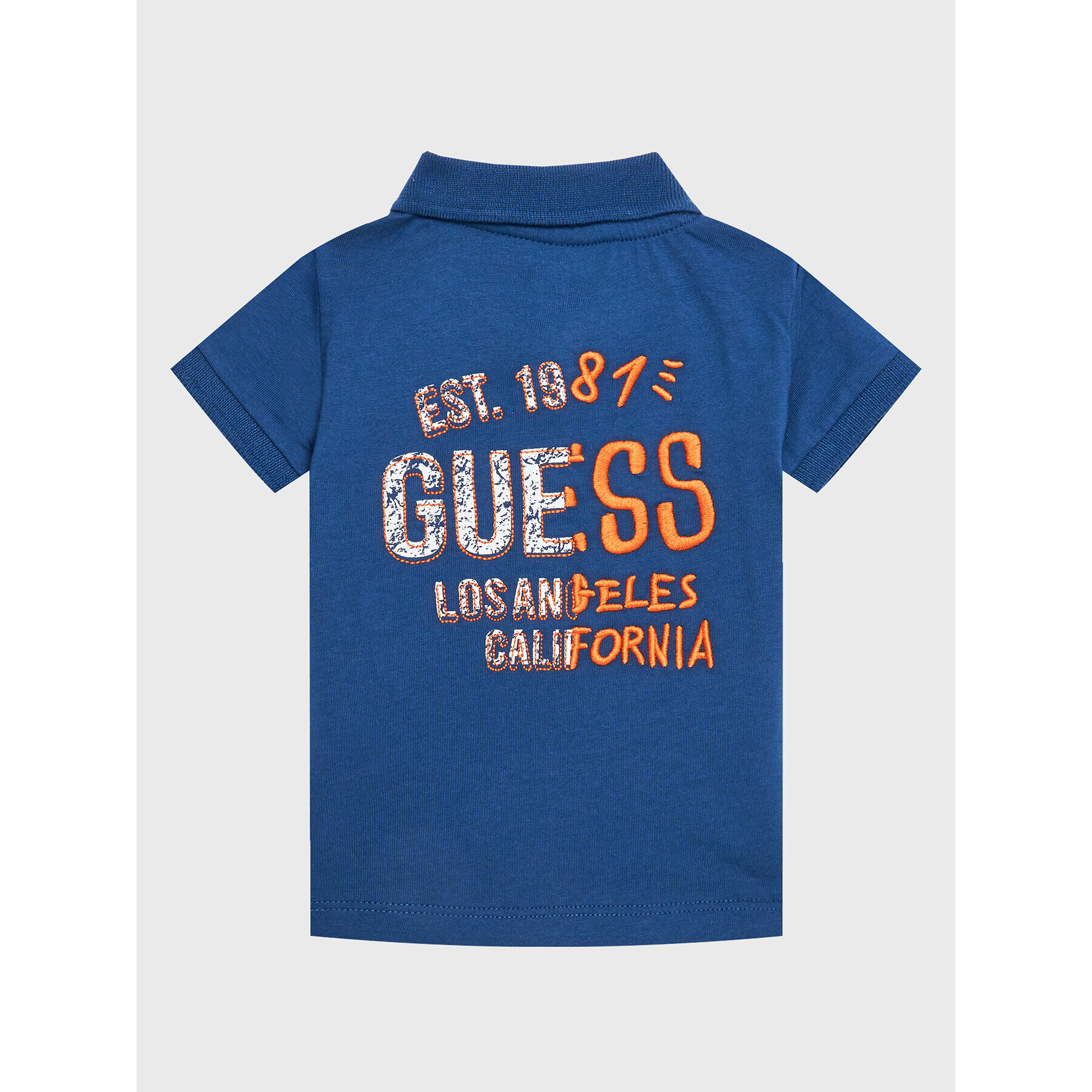 Guess Set polo și pantaloni scurți I3GG03 K8HM3 Albastru Regular Fit - Pled.ro