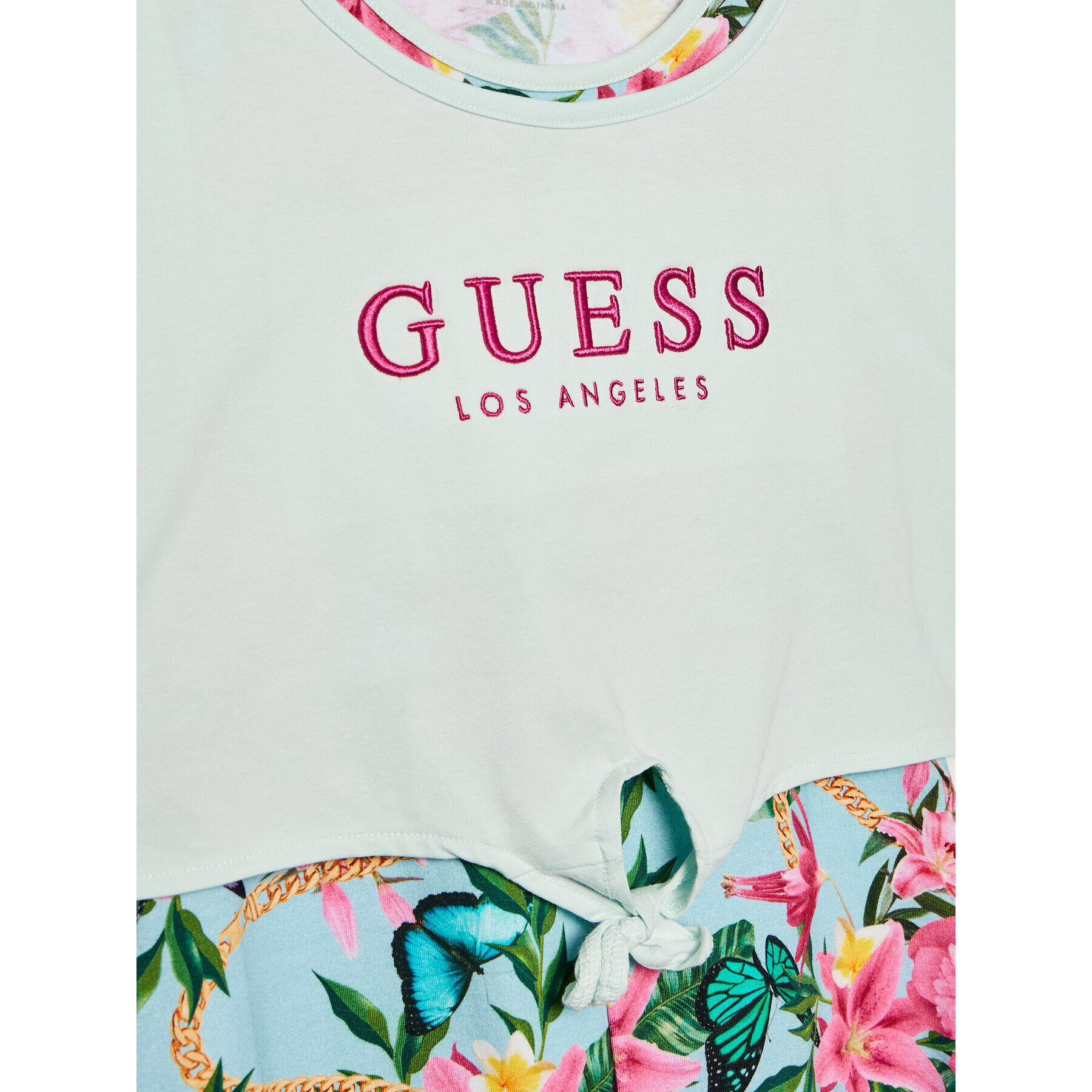 Guess Set tricou și rochi de zi J2GK39 K6YW3 Colorat Regular Fit - Pled.ro