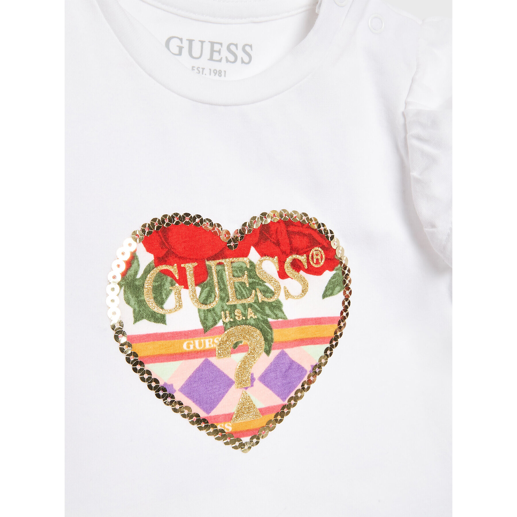 Guess Set tricou și leggings A3GG05 K6YW3 Colorat Regular Fit - Pled.ro