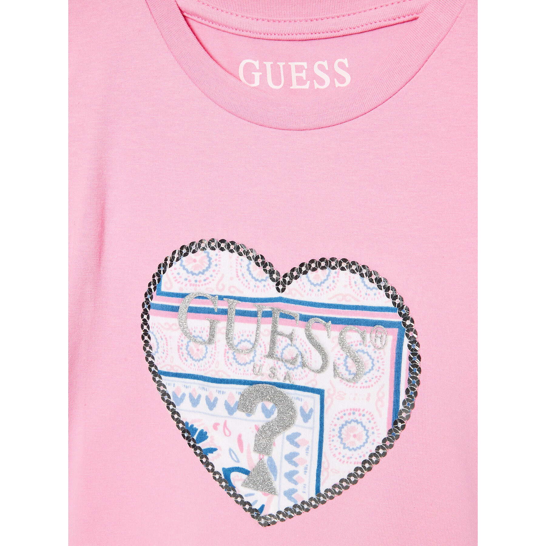 Guess Set tricou și pantaloni K3GG00 K6YW3 Colorat Regular Fit - Pled.ro