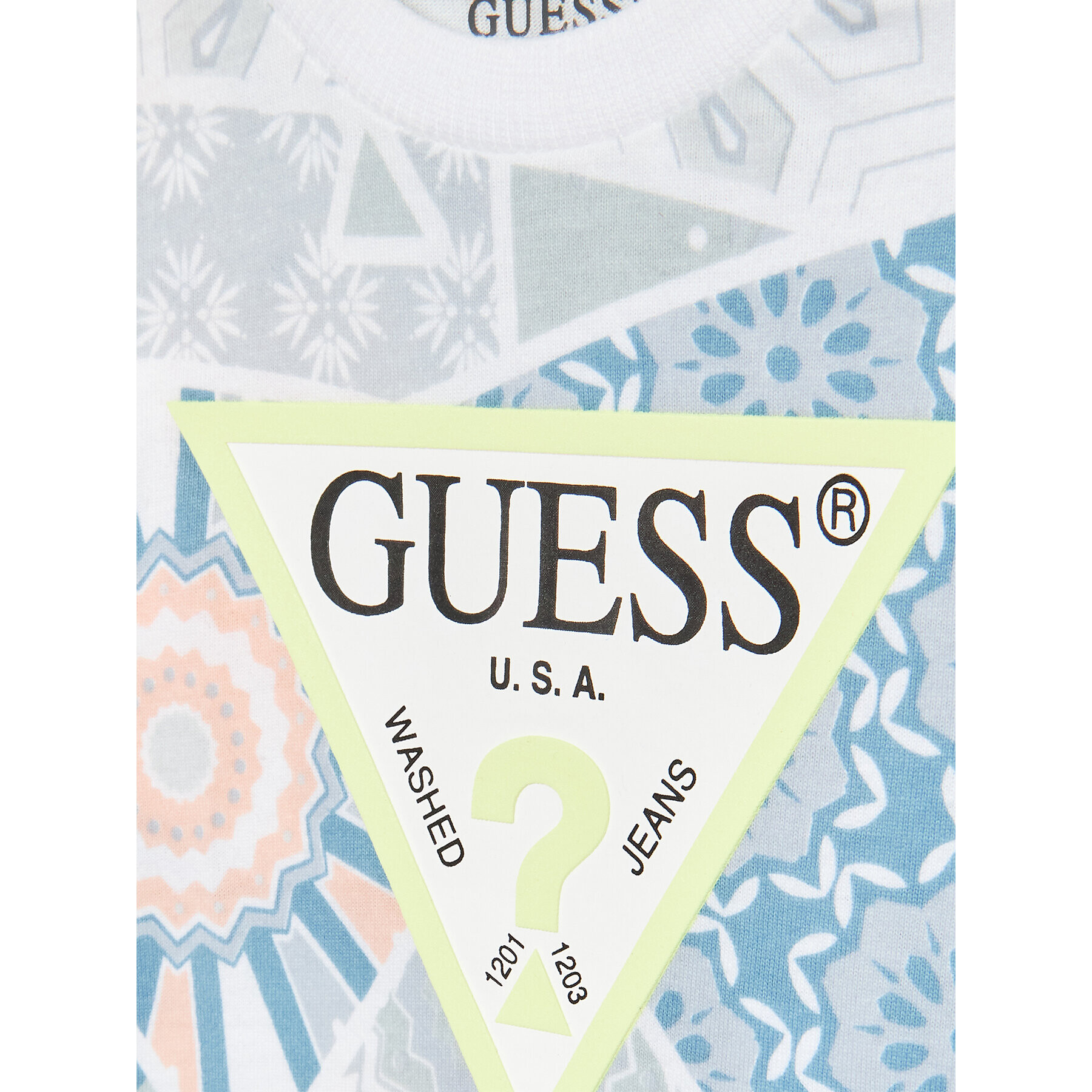 Guess Set tricou și pantaloni N3GG00 K8HM3 Colorat Regular Fit - Pled.ro