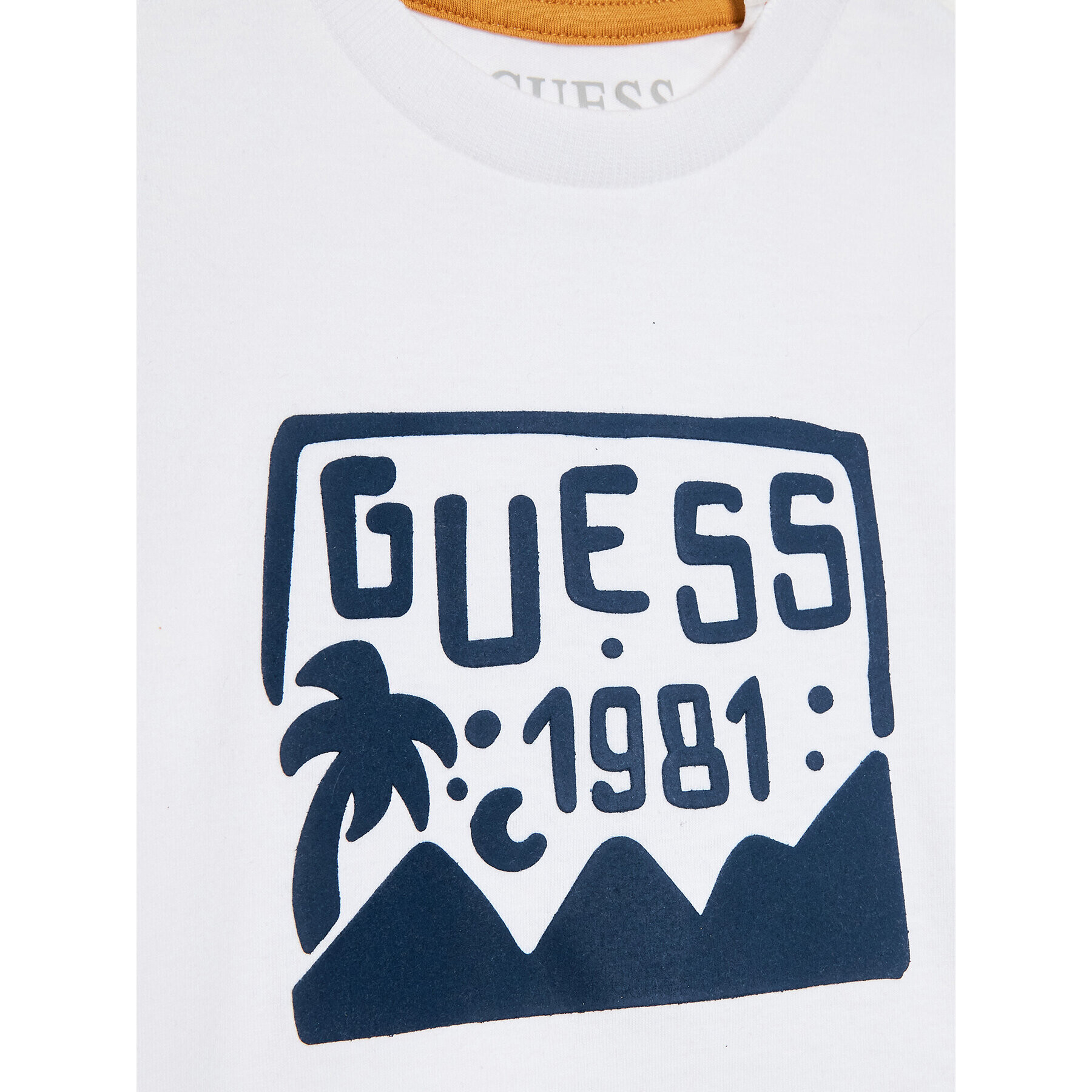 Guess Set tricou și pantaloni N3GG02 K8HM3 Alb Regular Fit - Pled.ro