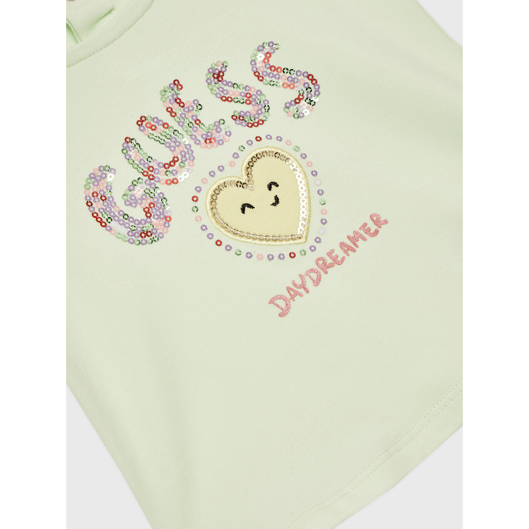 Guess Set tricou și pantaloni scurți din denim K3GG03 K6YW0 Colorat Regular Fit - Pled.ro