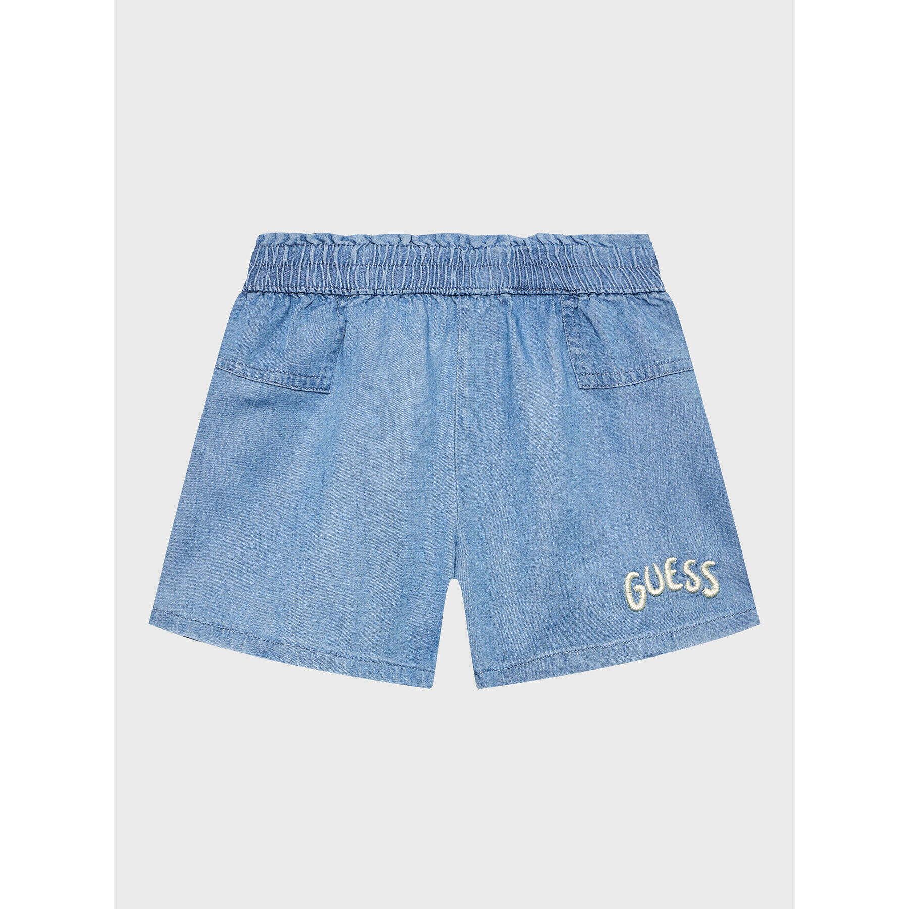 Guess Set tricou și pantaloni scurți din denim K3GG03 K6YW0 Colorat Regular Fit - Pled.ro