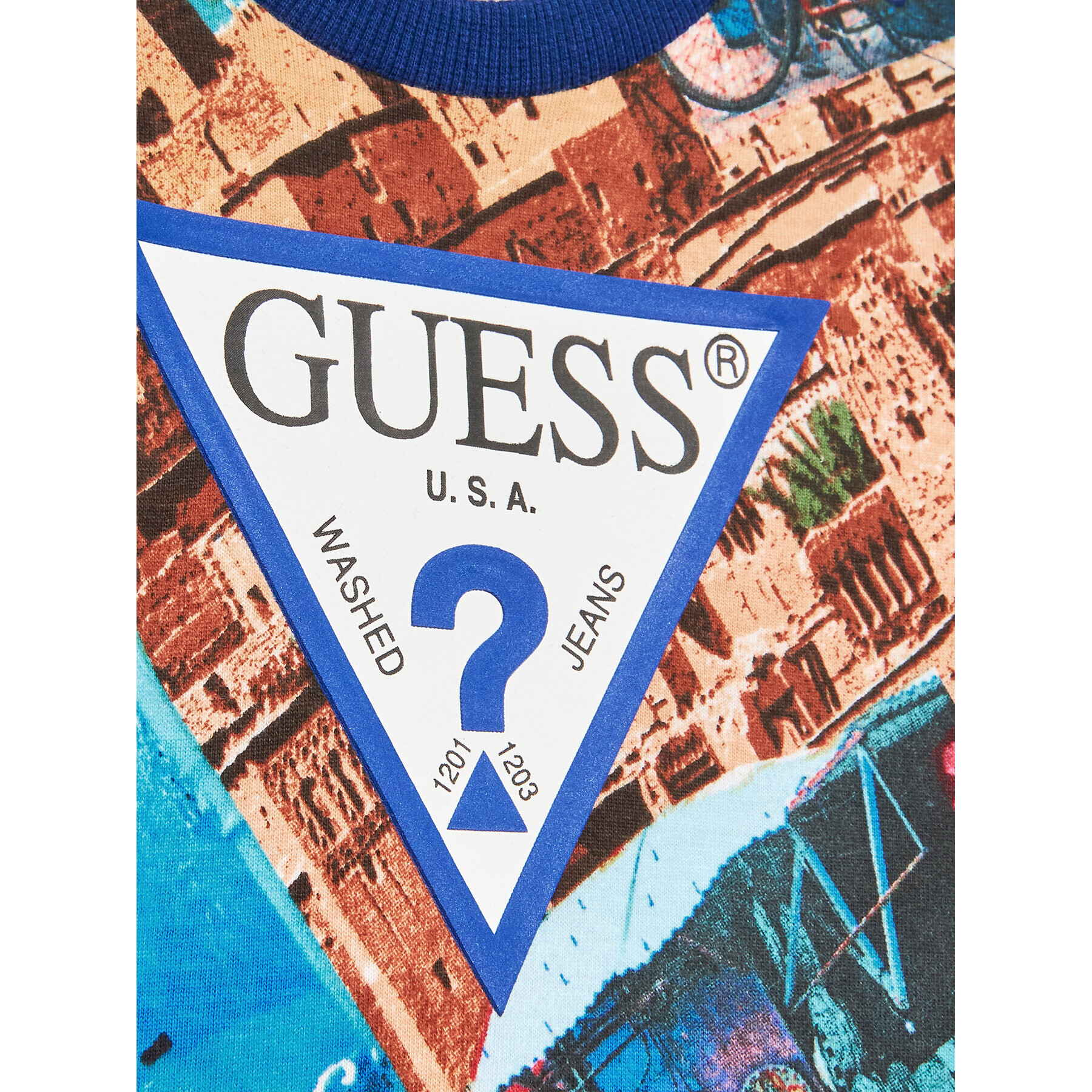 Guess Set tricou și pantaloni scurți sport I3GG00 K8HM3 Colorat Regular Fit - Pled.ro