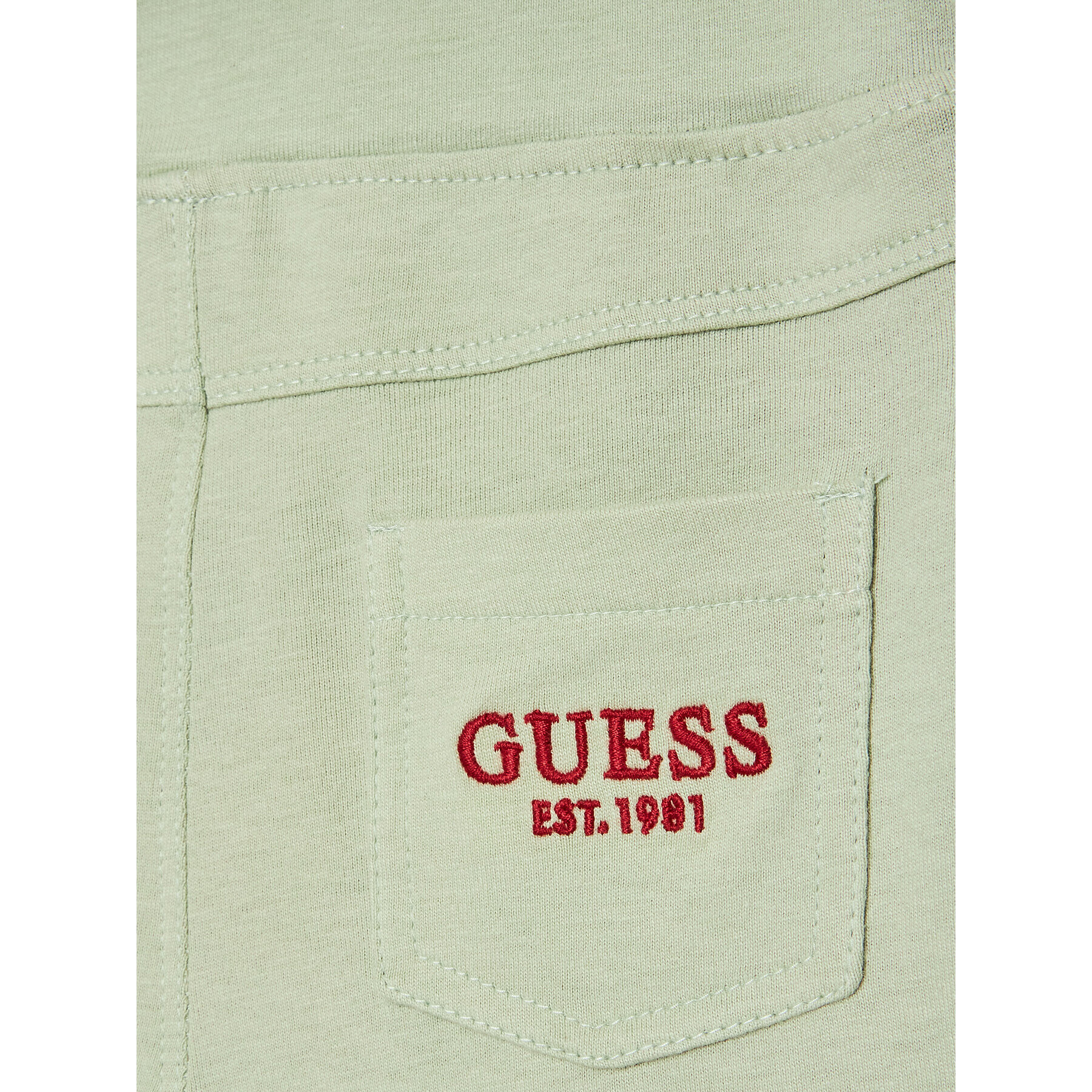 Guess Set tricou și pantaloni scurți sport I3GG07 K8HM3 Bej Regular Fit - Pled.ro