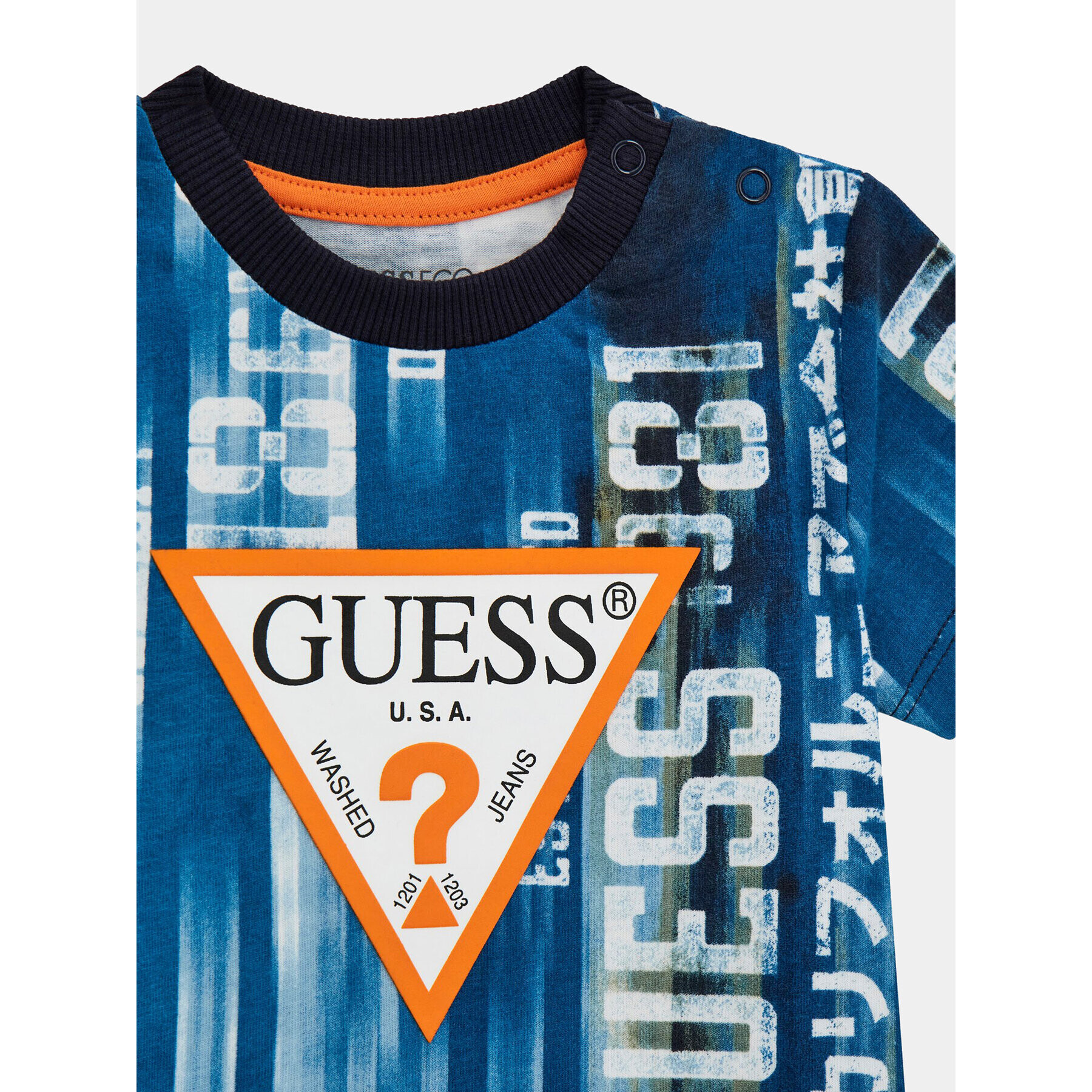 Guess Set tricou și pantaloni scurți sport I4RG06 K8HM3 Colorat Regular Fit - Pled.ro