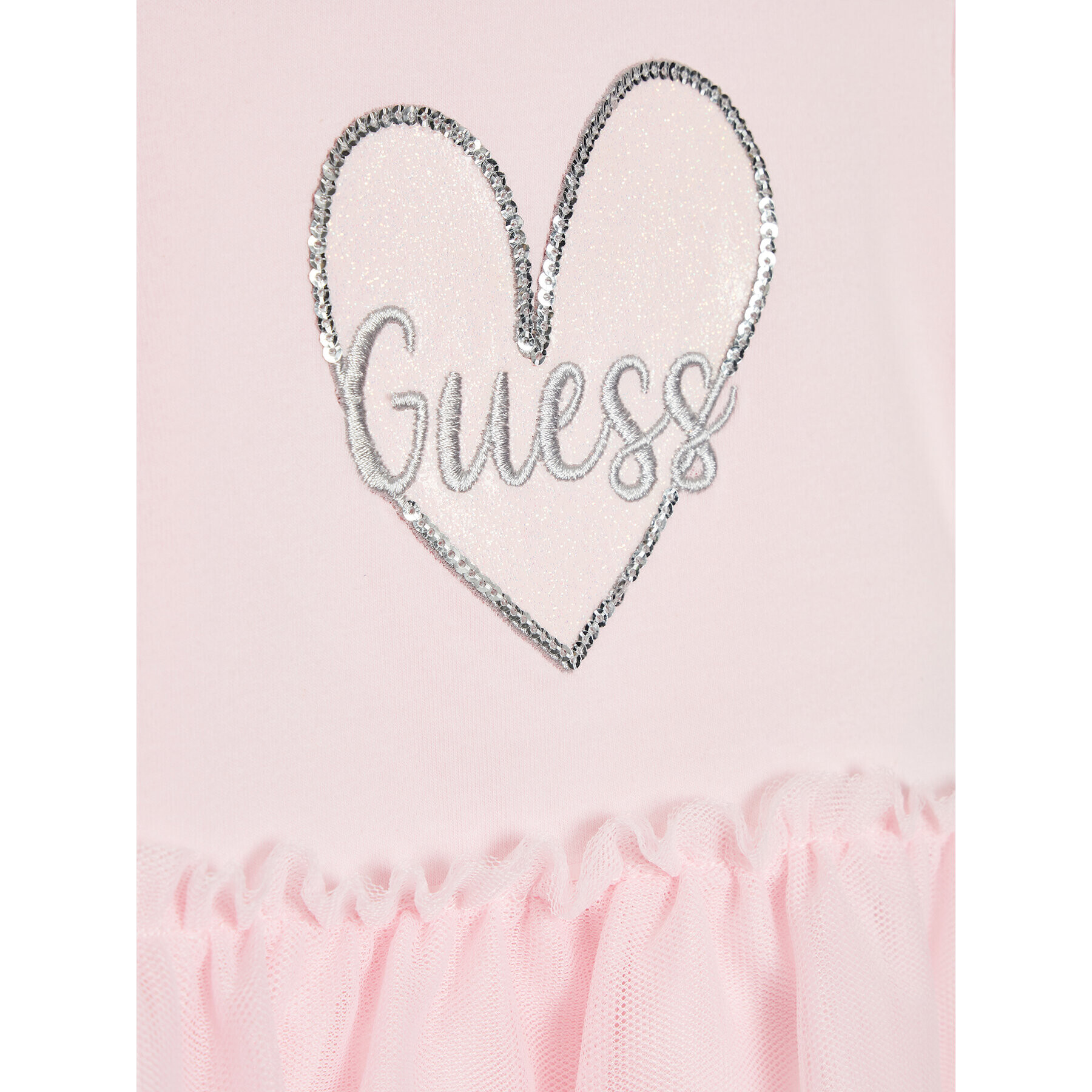 Guess Set vestă rochie și leggings A2BG11 WC910 Roz Regular Fit - Pled.ro