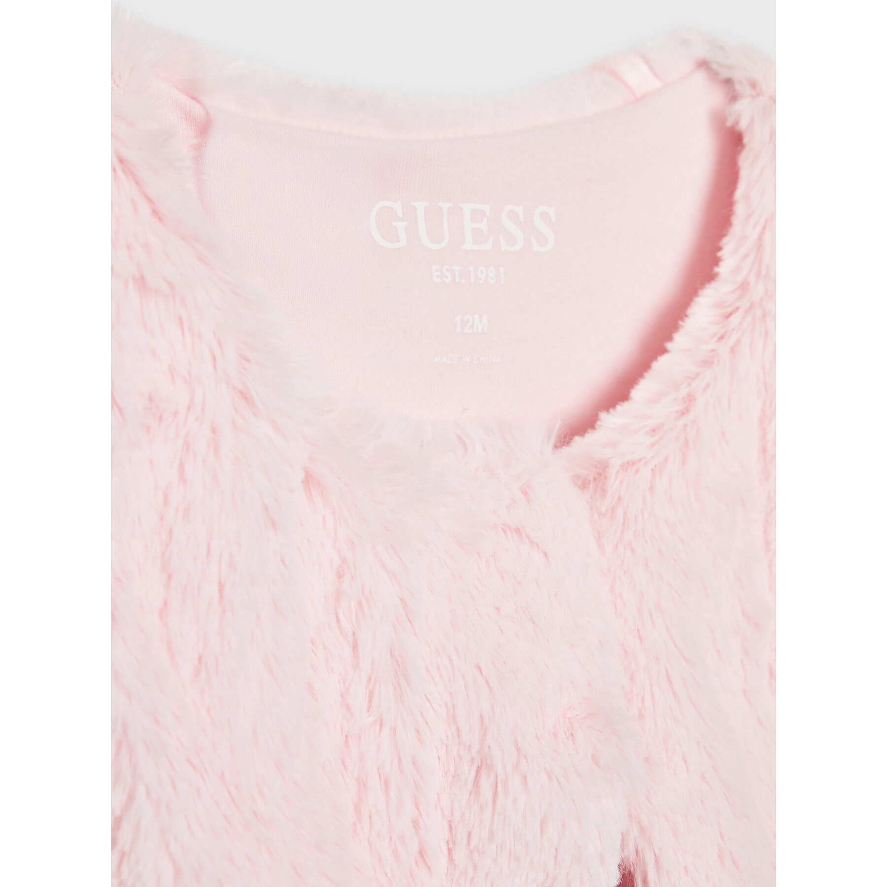 Guess Set vestă rochie și leggings A2BG11 WC910 Roz Regular Fit - Pled.ro