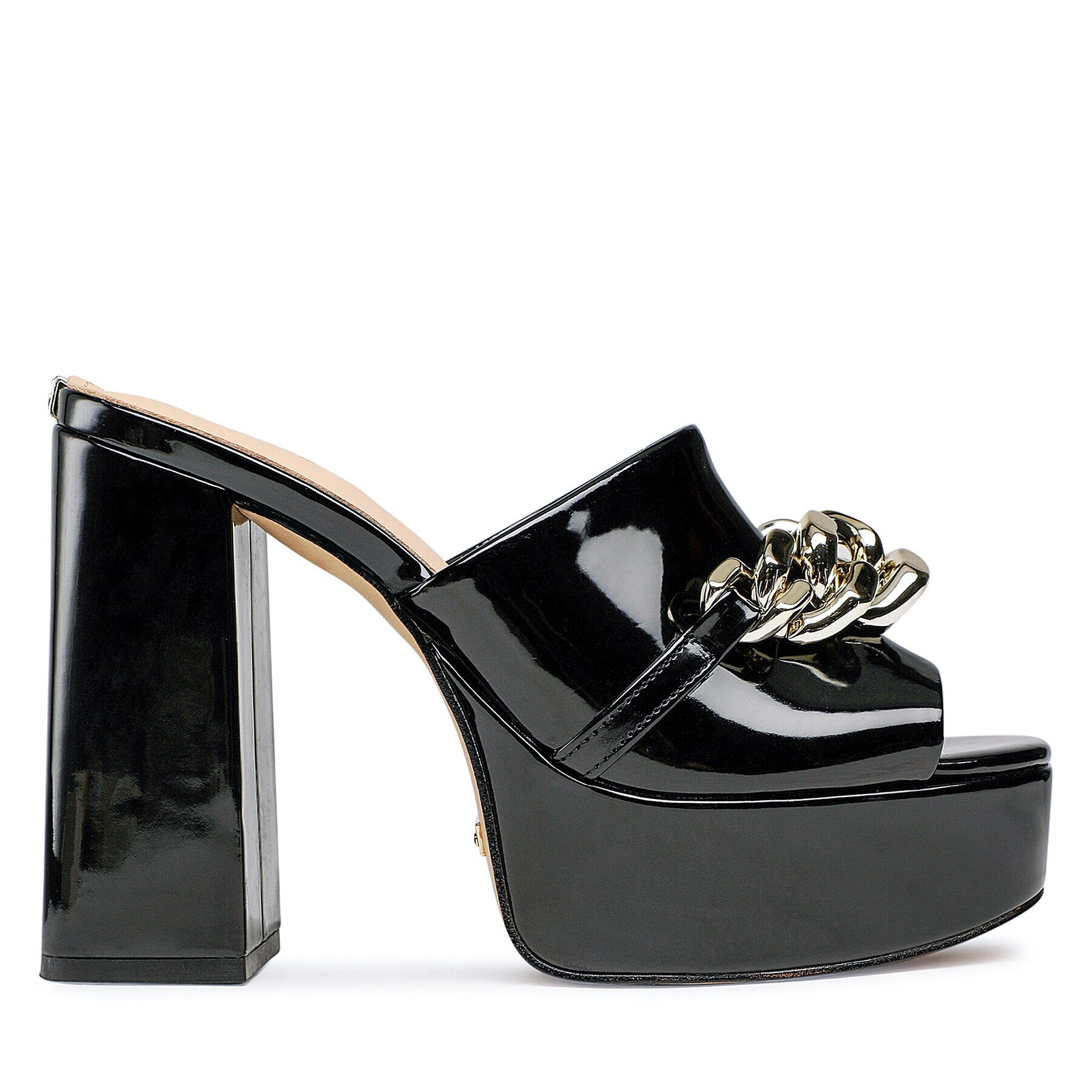 Guess Șlapi Xanthe FL5XAN PAT03 Negru - Pled.ro