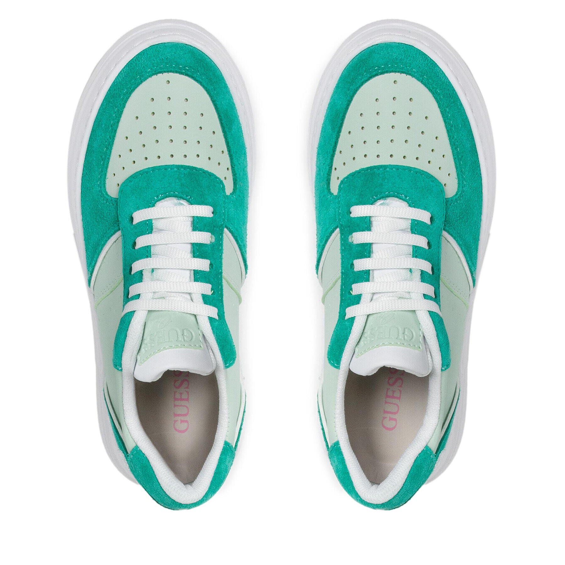 Guess Sneakers Af1 FJ5GAF LEA12 Verde - Pled.ro