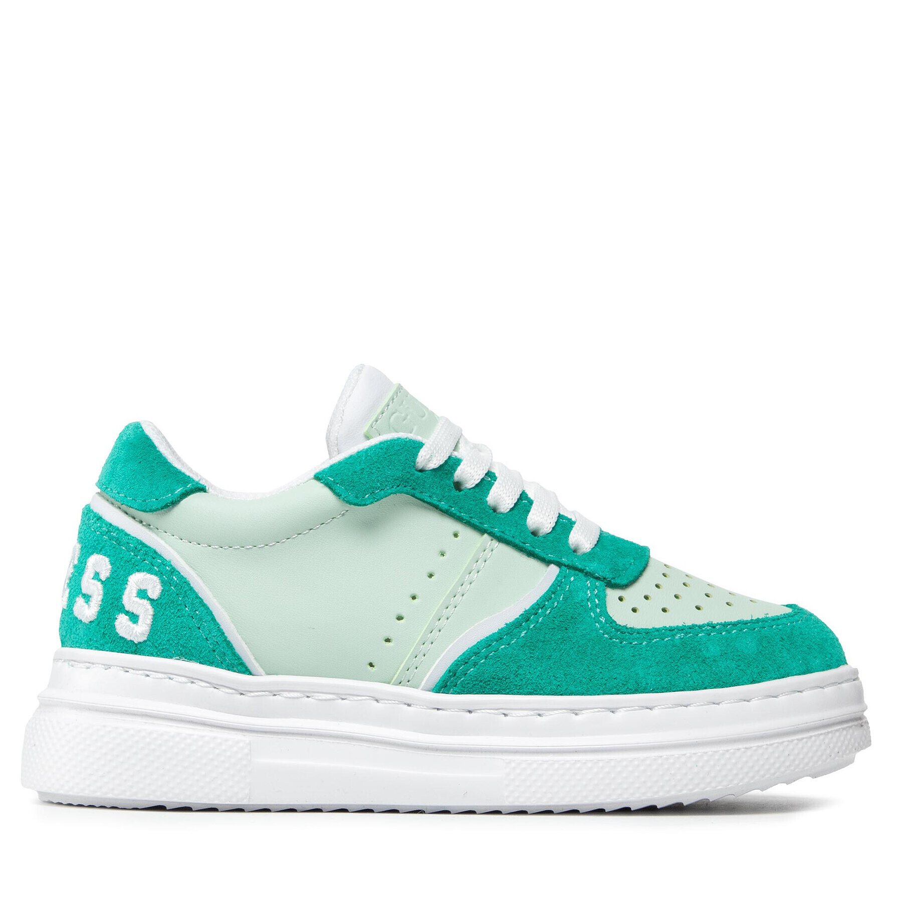 Guess Sneakers Afi FI5GAF LEA12 Verde - Pled.ro