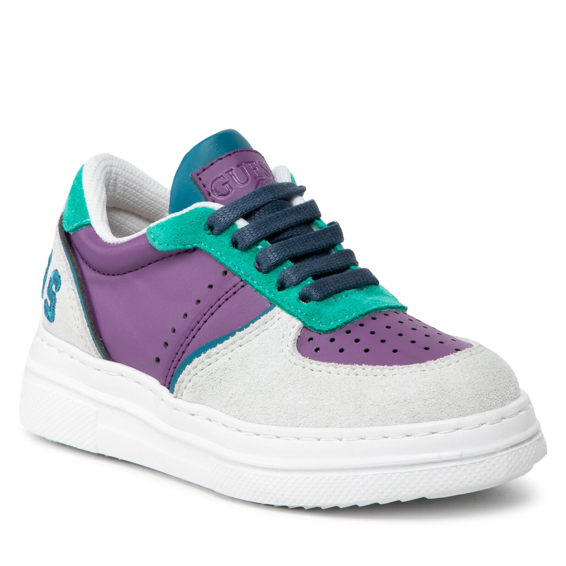 Guess Sneakers Afi FI5GAF LEA12 Violet - Pled.ro