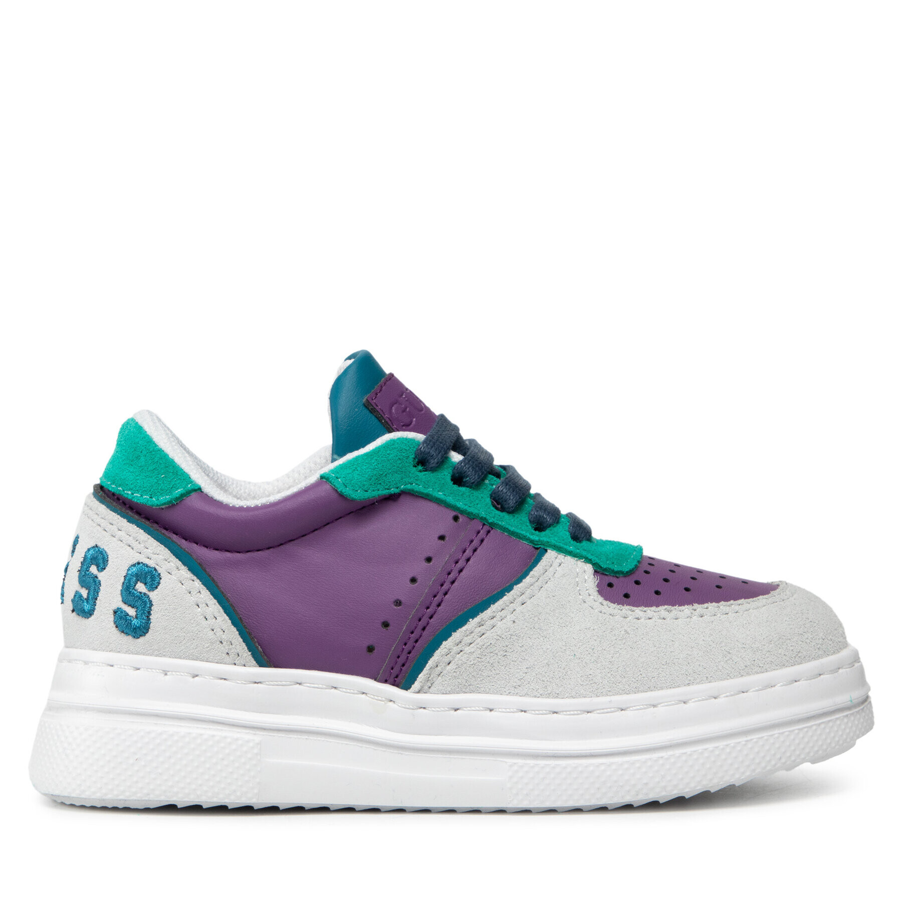 Guess Sneakers Afi FI5GAF LEA12 Violet - Pled.ro