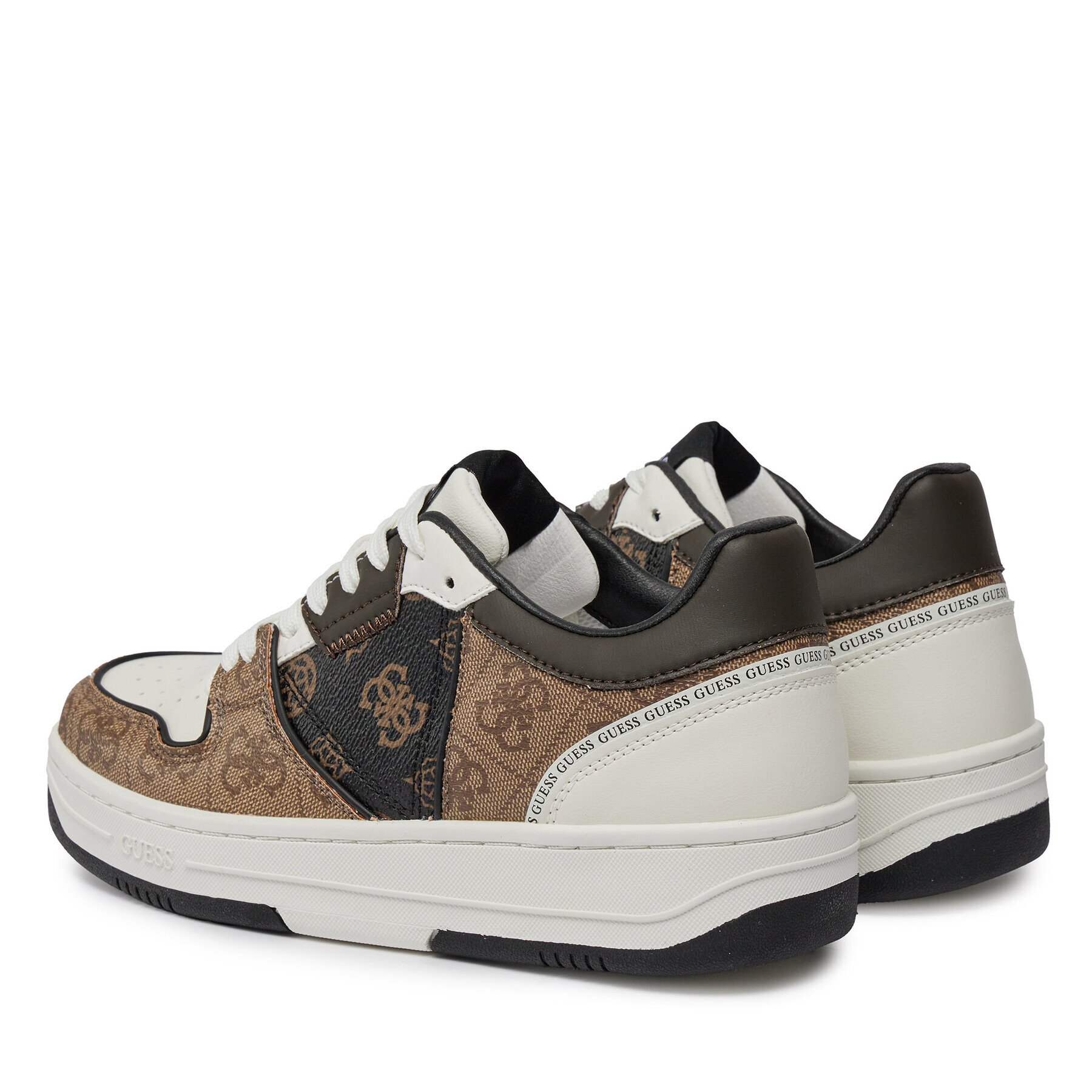 Guess Sneakers Ancie FLPANC ELL12 Maro - Pled.ro