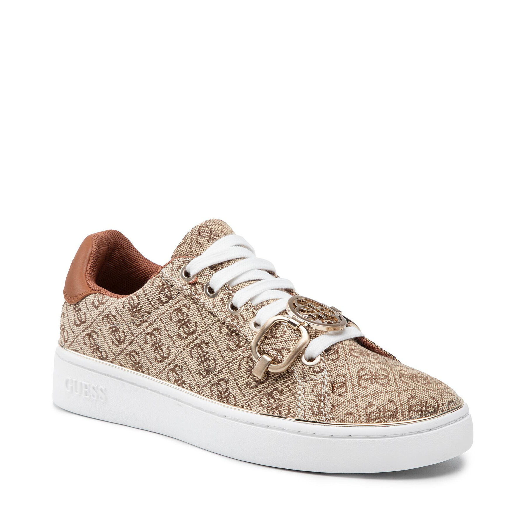 Guess Sneakers Babee FL7B2A FAL12 Maro - Pled.ro