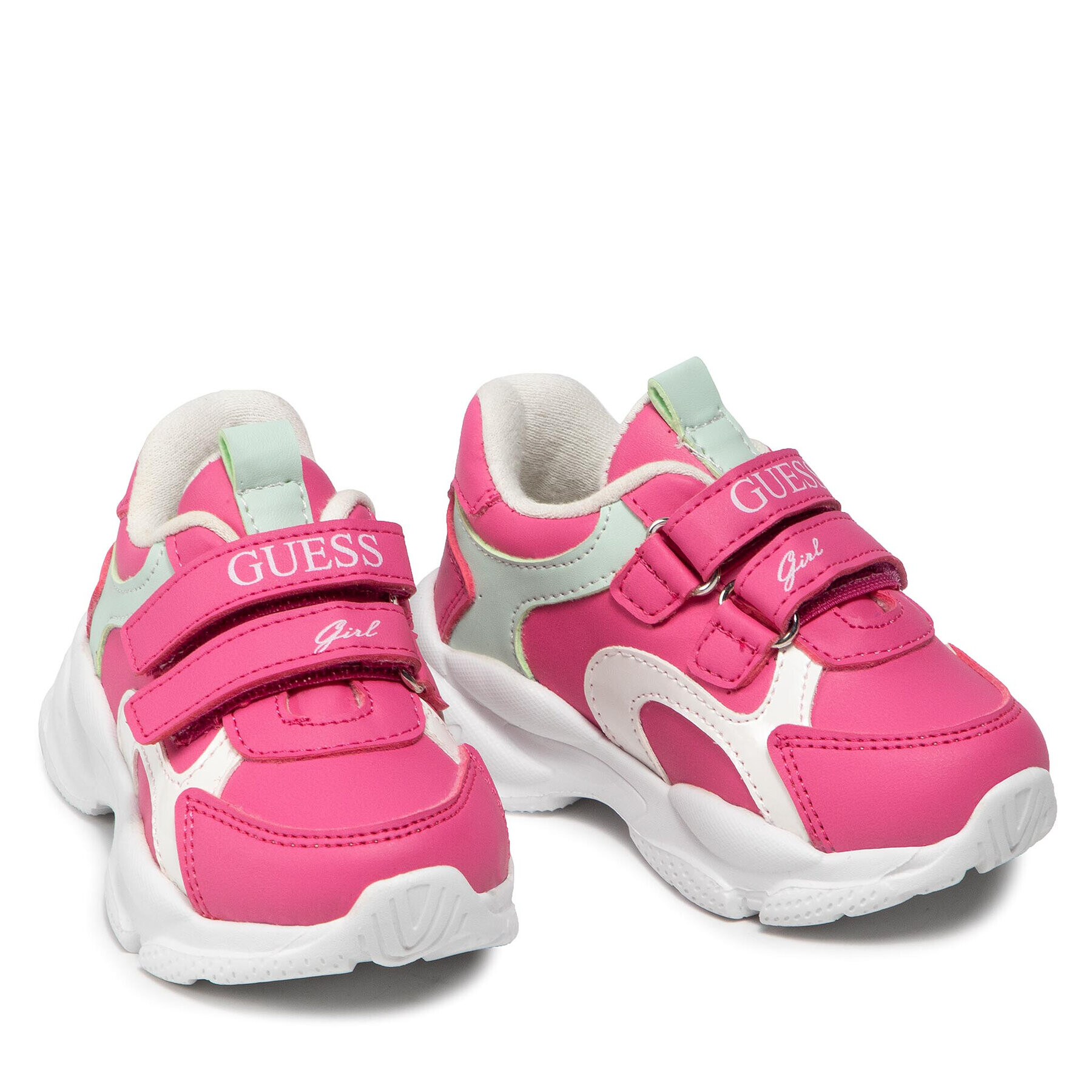 Guess Sneakers Baby Noel FT5BAN ELE12 Roz - Pled.ro