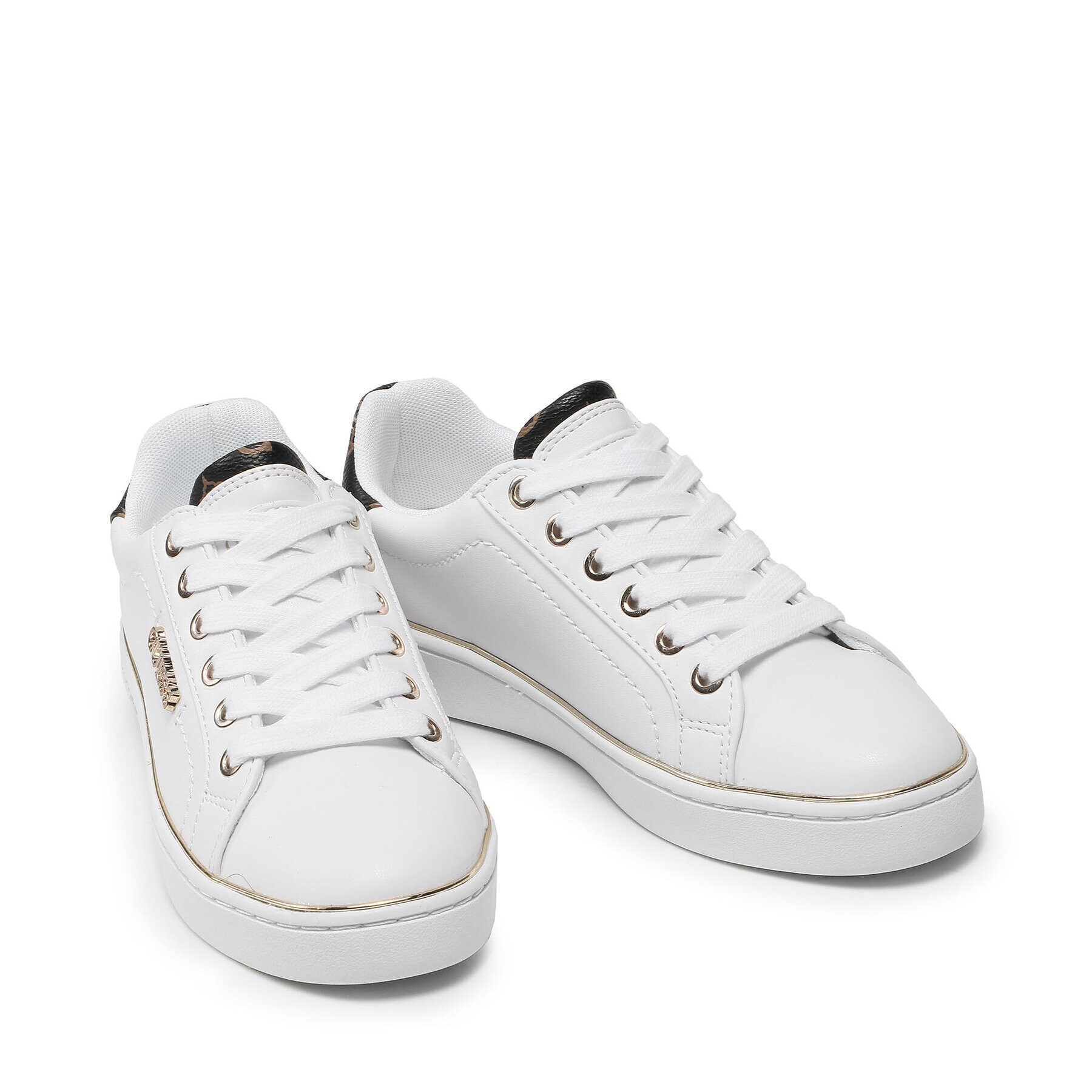 Guess Sneakers Beckie FL7BKI ELE12 Alb - Pled.ro