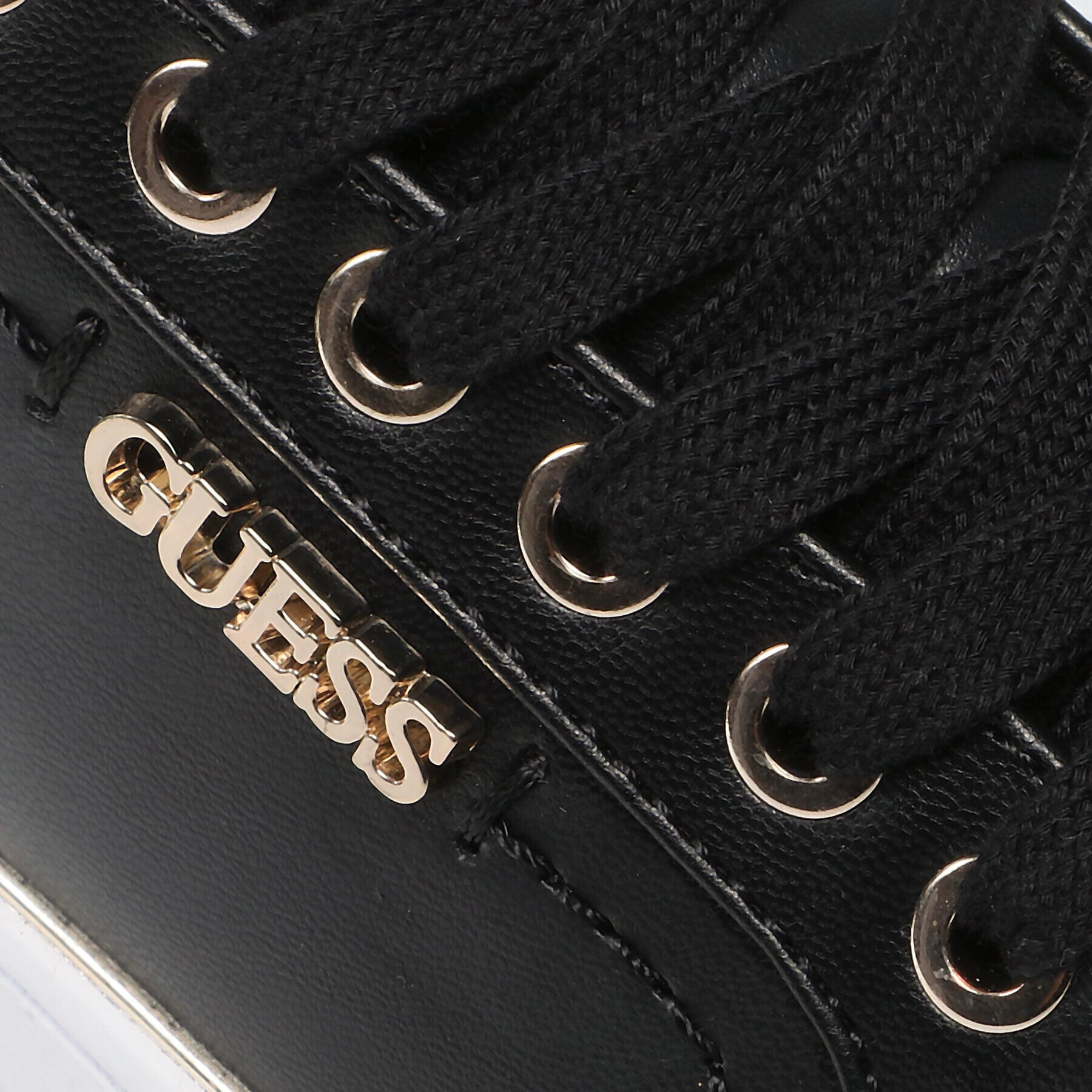 Guess Sneakers Beckie FL7BKI ELE12 Negru - Pled.ro