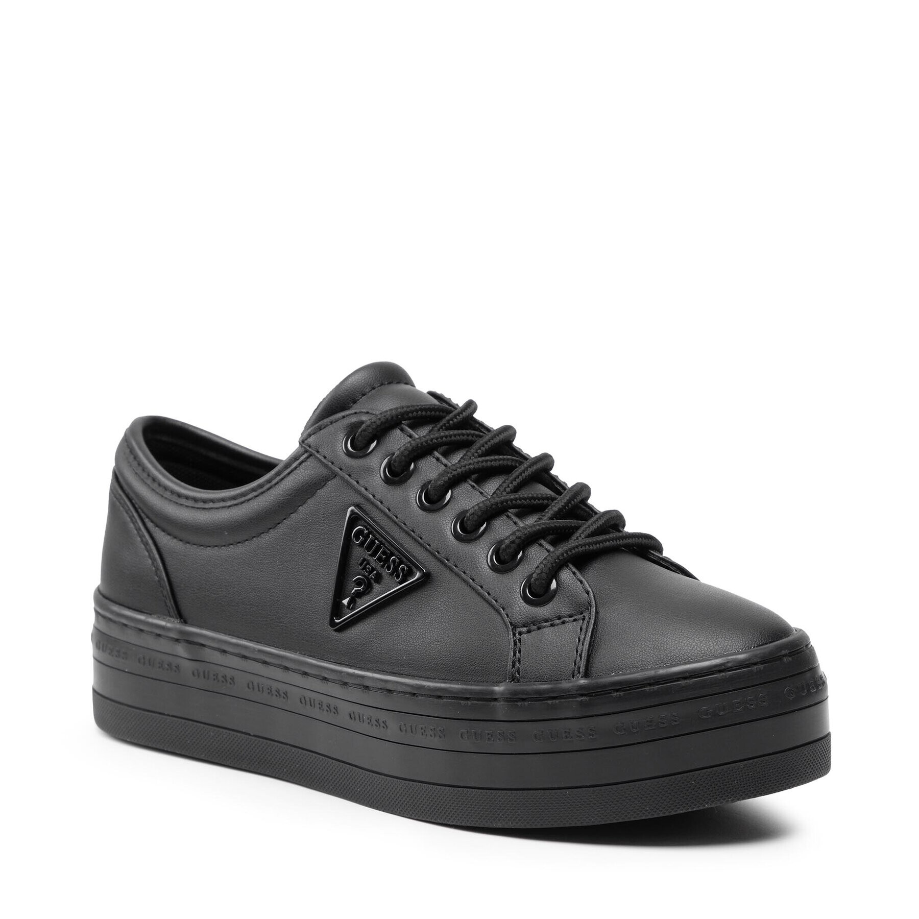 Guess Sneakers Bhania FL7BHA ELE12 Negru - Pled.ro