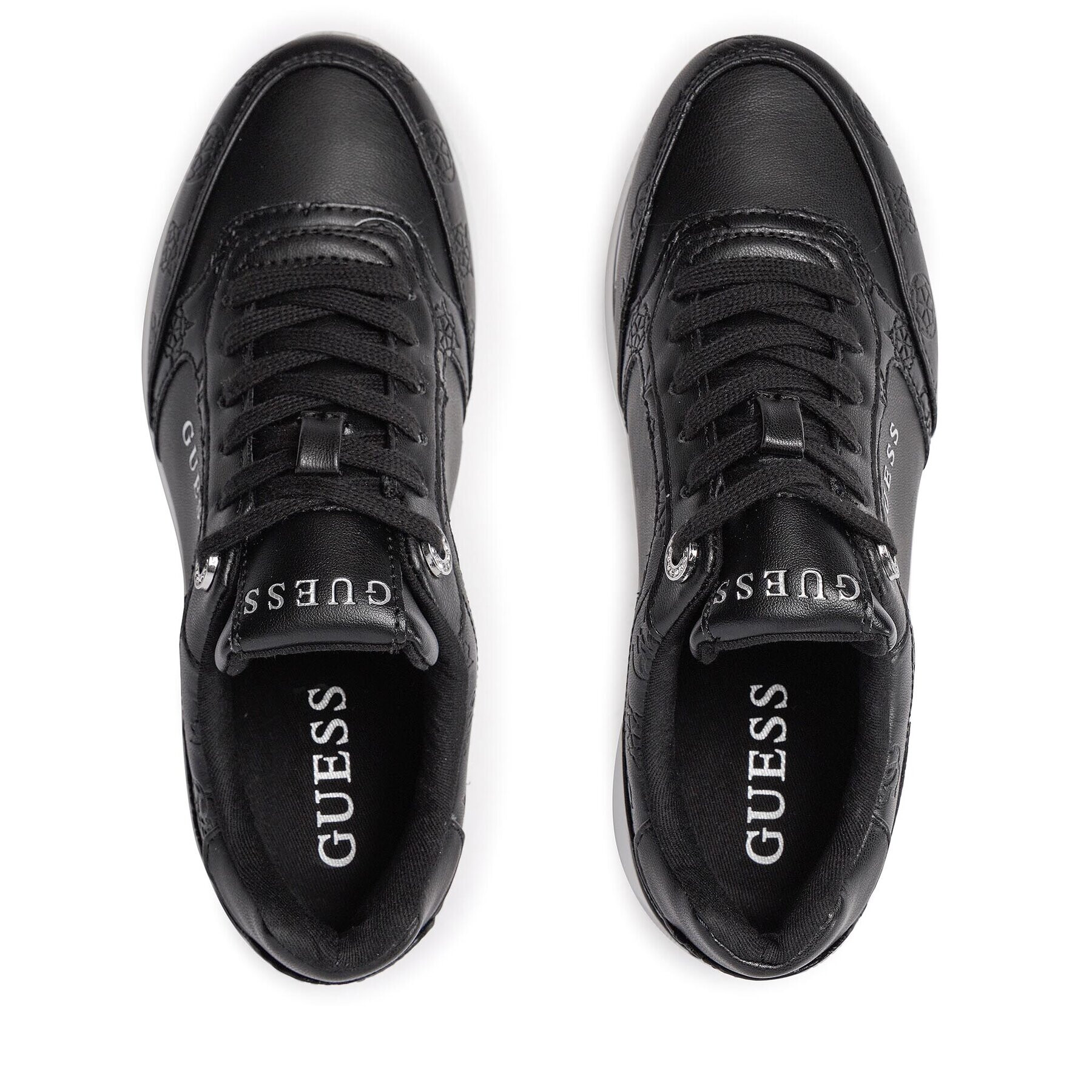 Guess Sneakers Camrio FLPCAM FAL12 Negru - Pled.ro