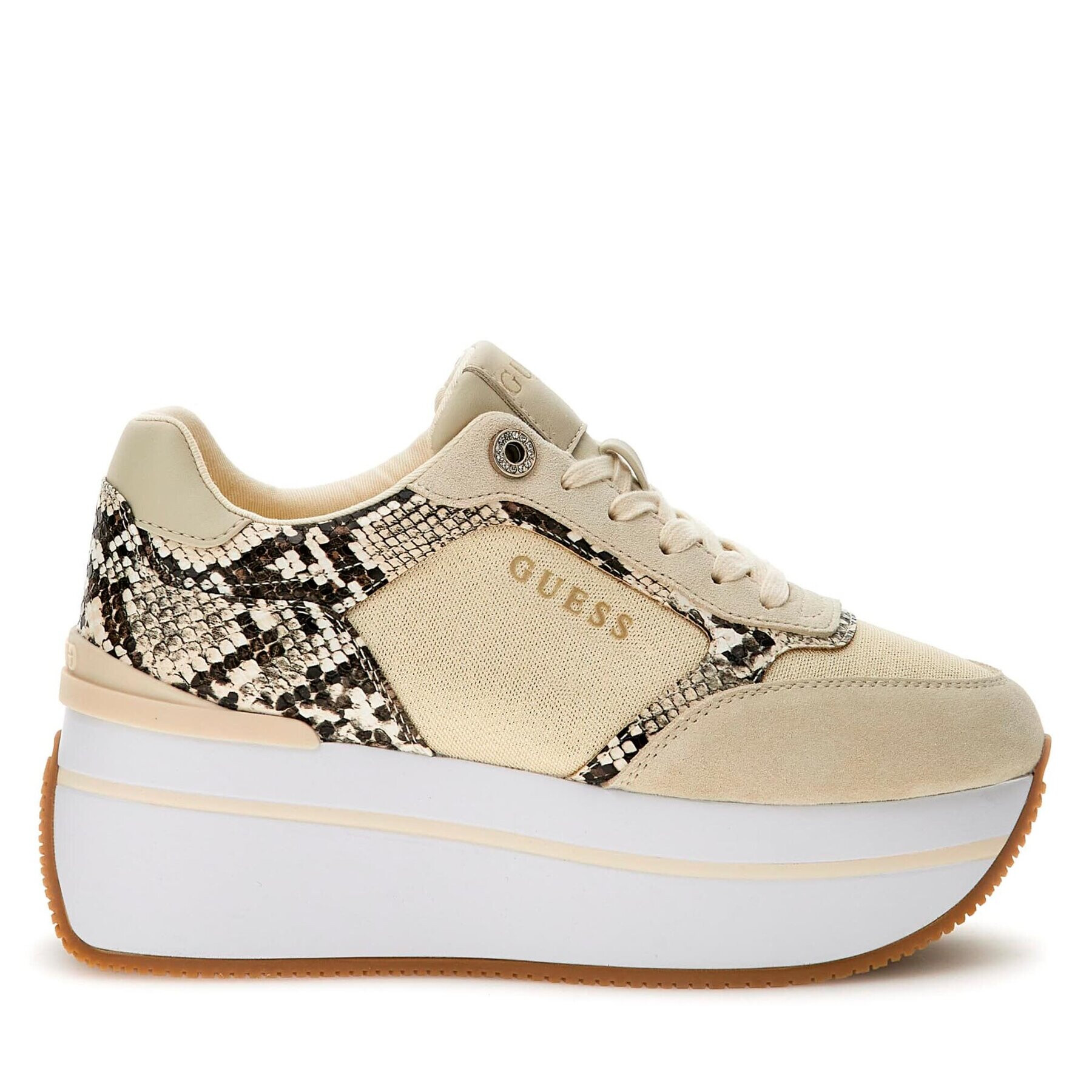 Guess Sneakers Camrio2 FL7C2M LEL12 Bej - Pled.ro