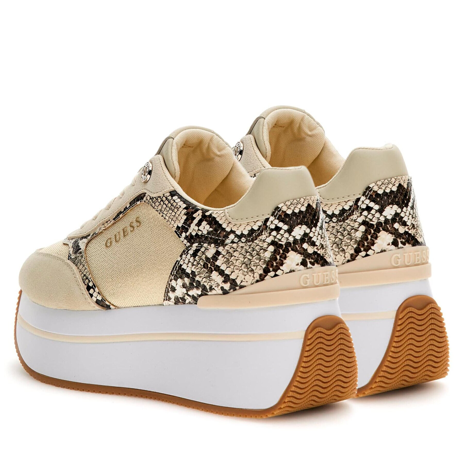 Guess Sneakers Camrio2 FL7C2M LEL12 Bej - Pled.ro