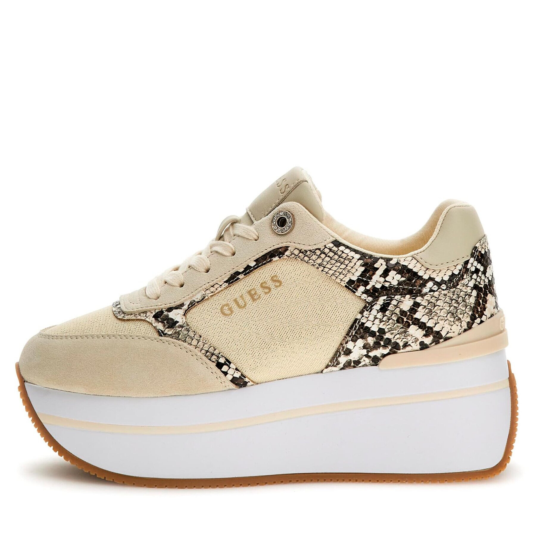 Guess Sneakers Camrio2 FL7C2M LEL12 Bej - Pled.ro