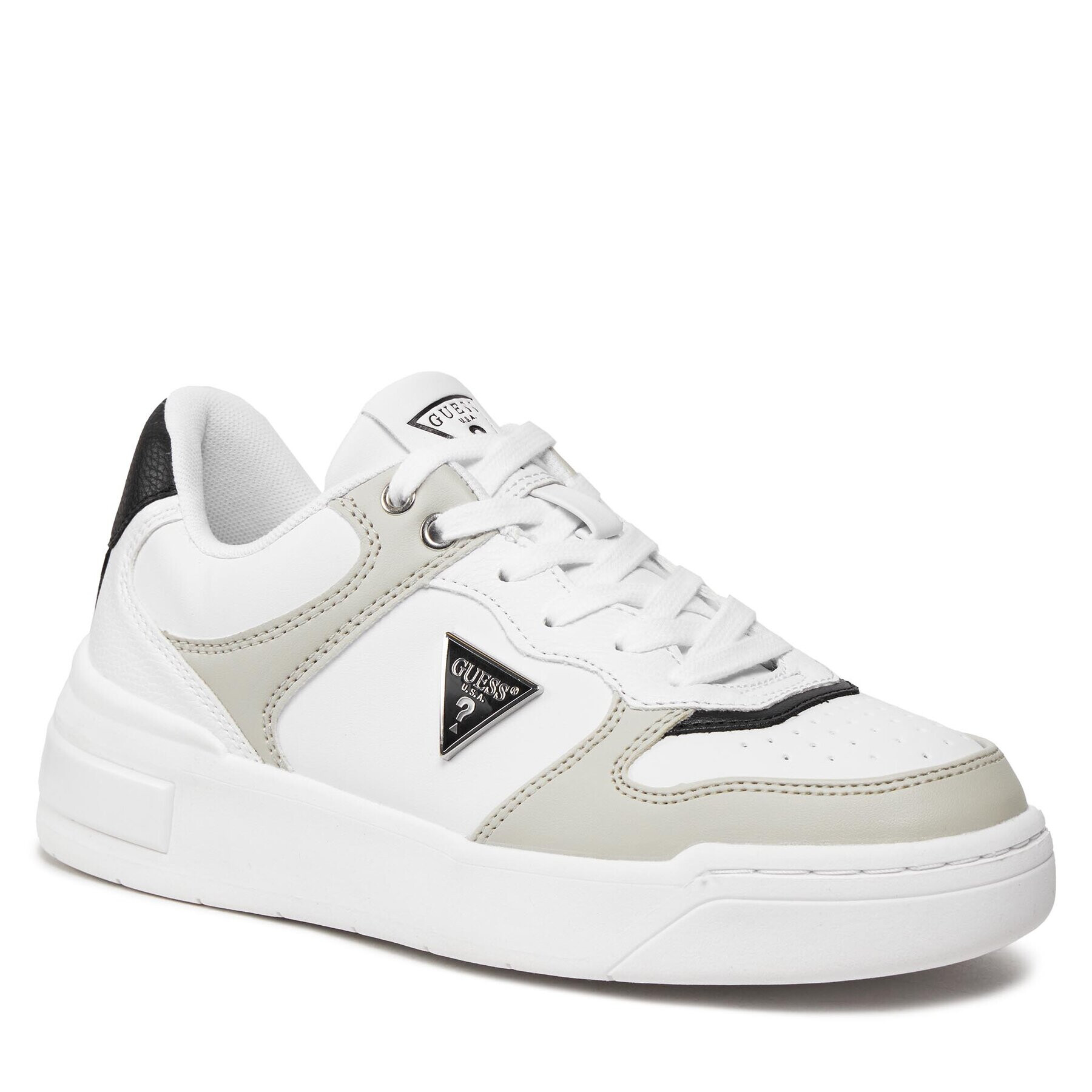 Guess Sneakers Clarkz2 FLPCLK ELE12 Bej - Pled.ro