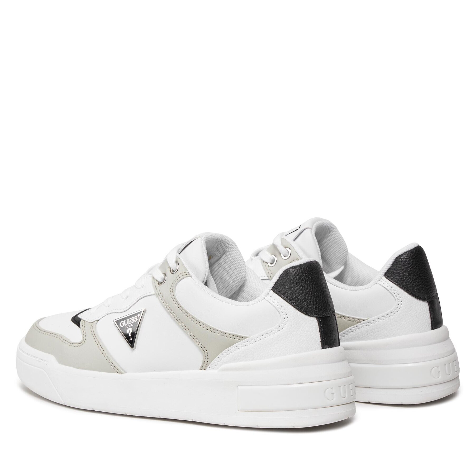 Guess Sneakers Clarkz2 FLPCLK ELE12 Bej - Pled.ro