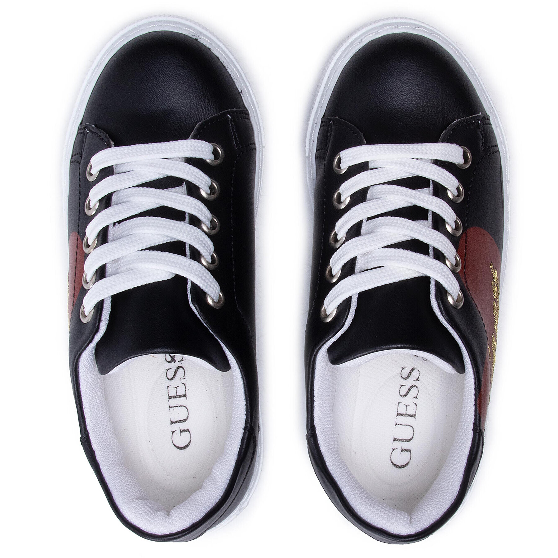 Guess Sneakers Ellie FI5ELL ELE12 Negru - Pled.ro