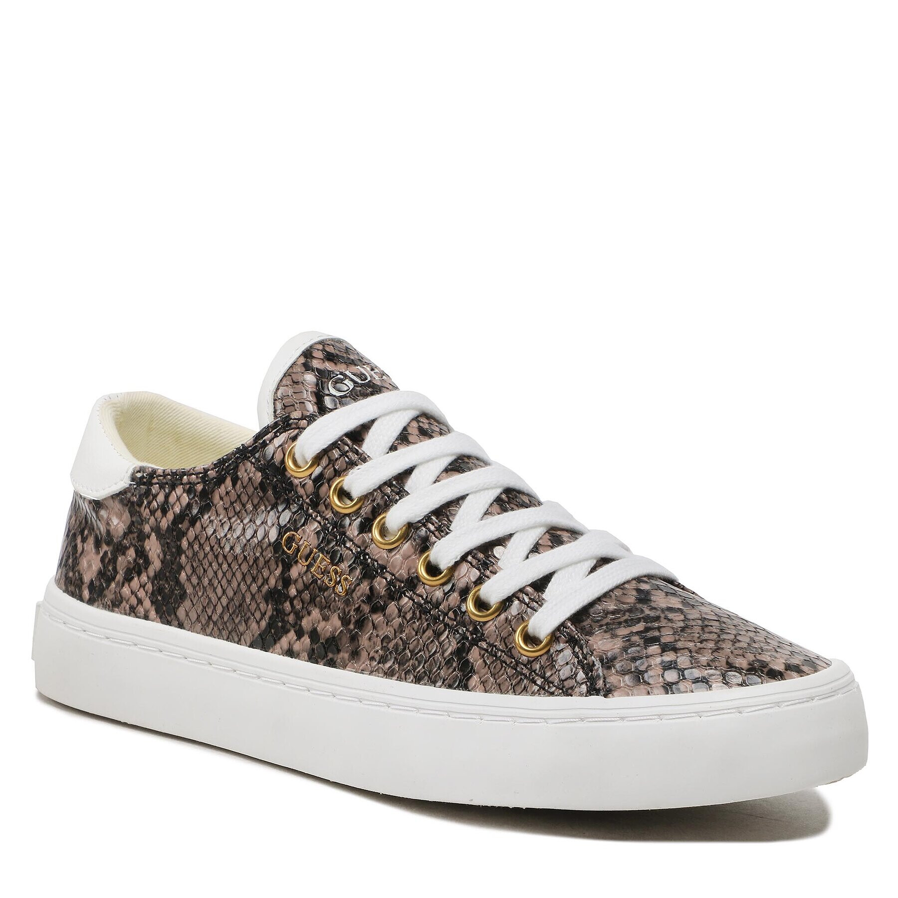 Guess Sneakers Ester Carry Over FL5EST PEL12 Maro - Pled.ro