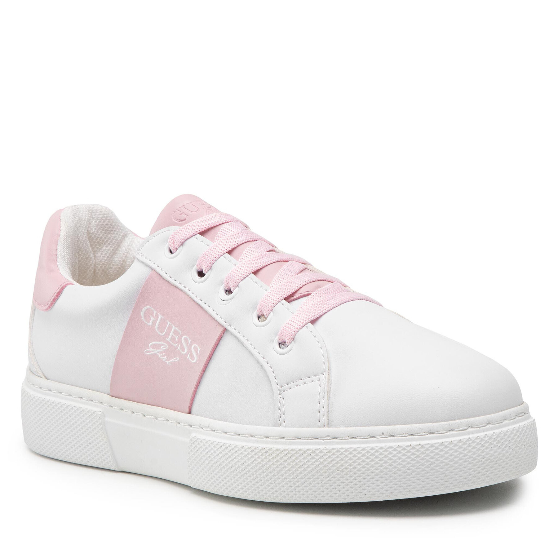 Guess Sneakers Ester FJ6EST ELE12 Alb - Pled.ro