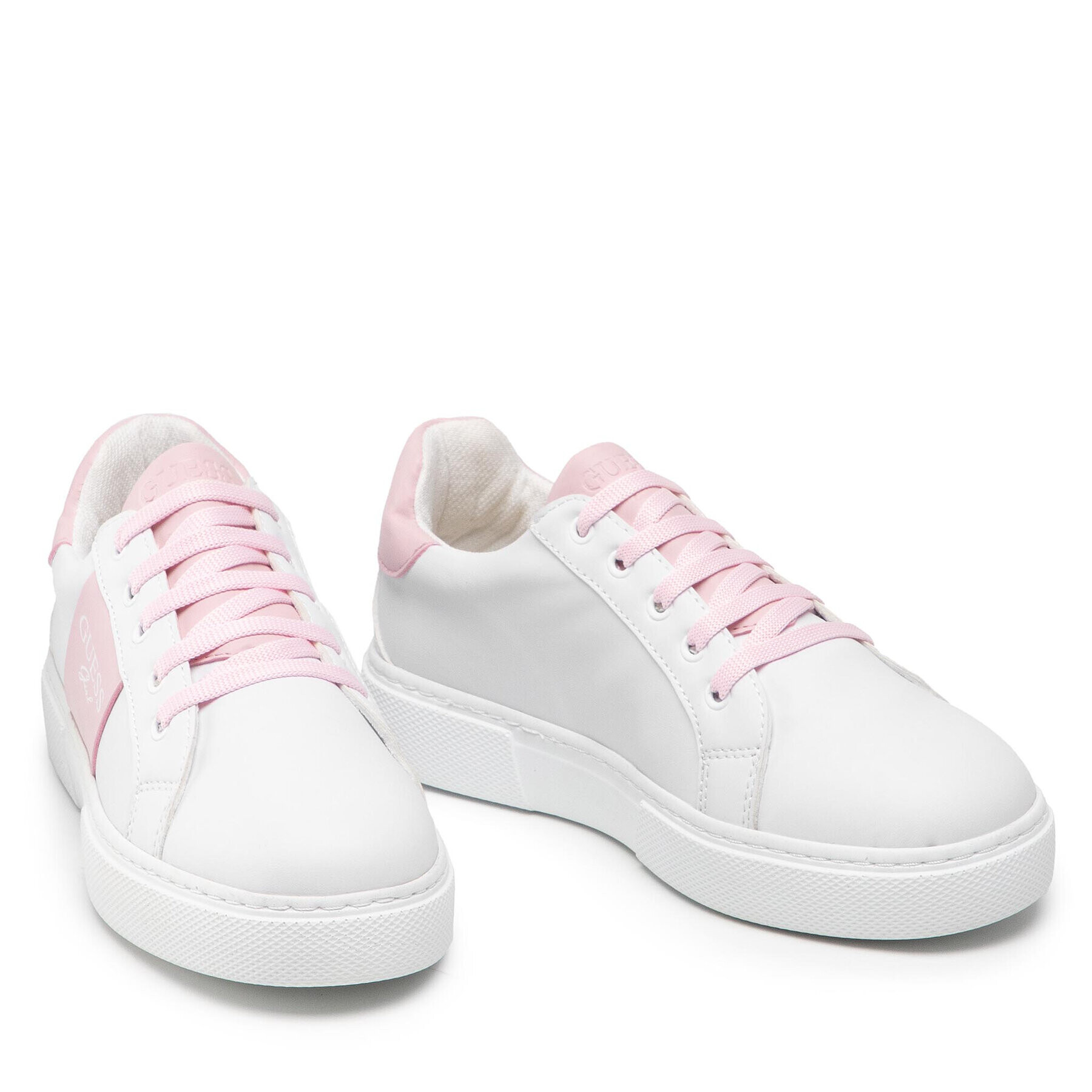 Guess Sneakers Ester FJ6EST ELE12 Alb - Pled.ro