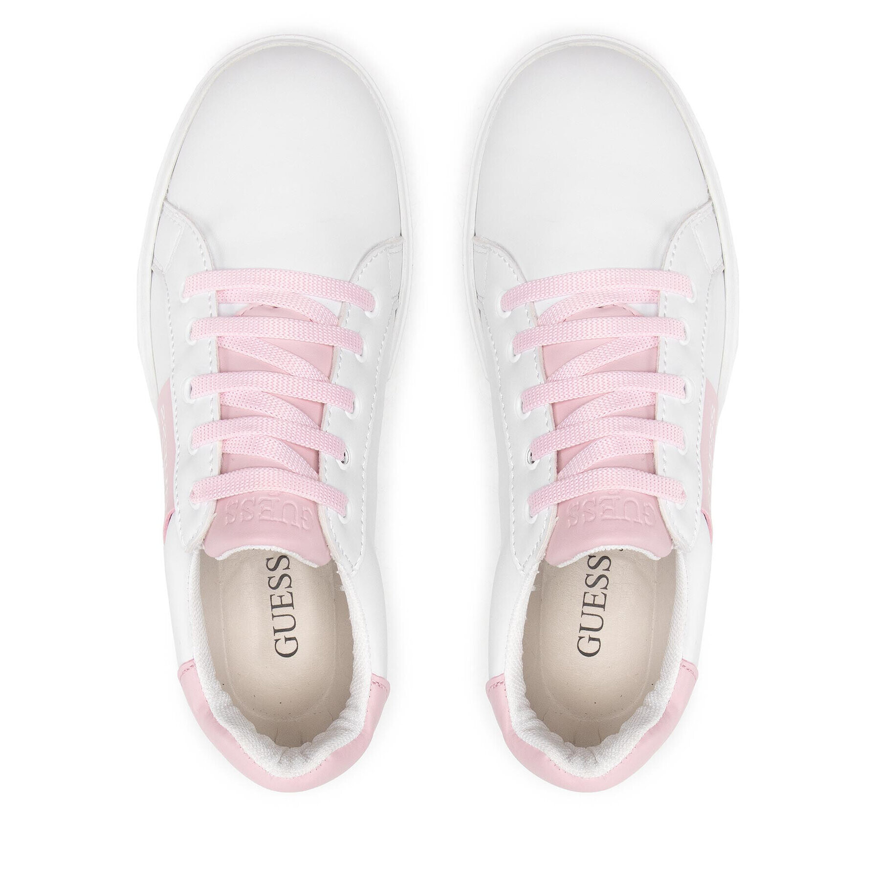 Guess Sneakers Ester FJ6EST ELE12 Alb - Pled.ro