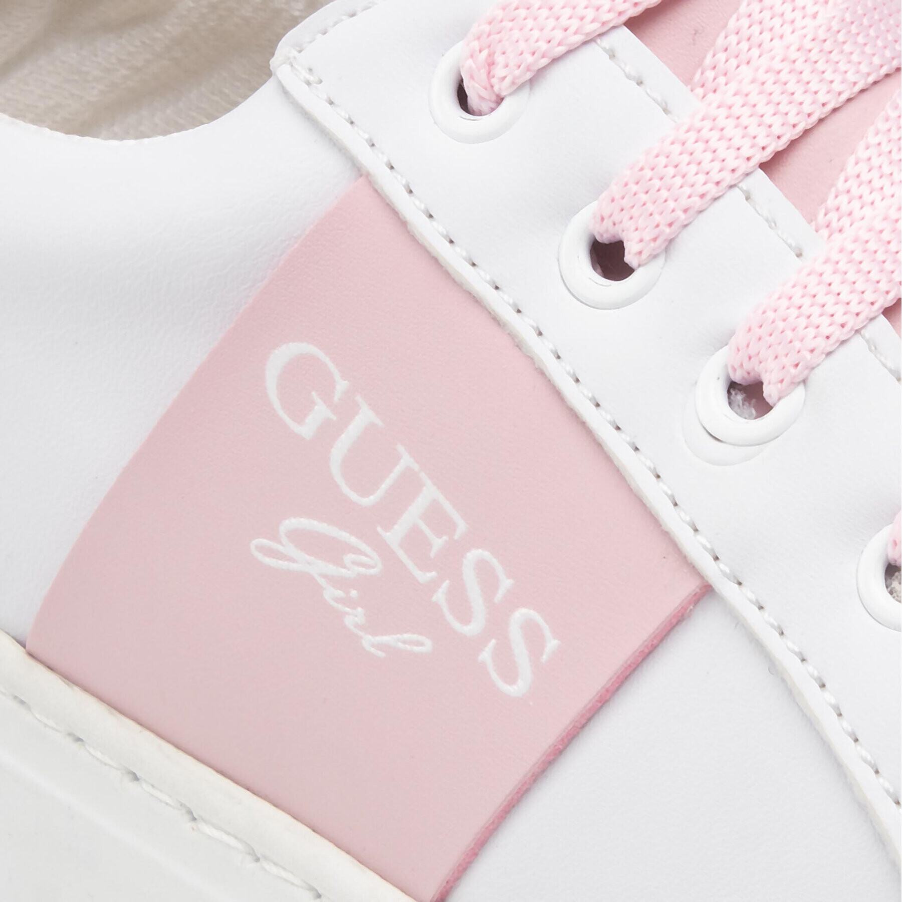 Guess Sneakers Ester FJ6EST ELE12 Alb - Pled.ro