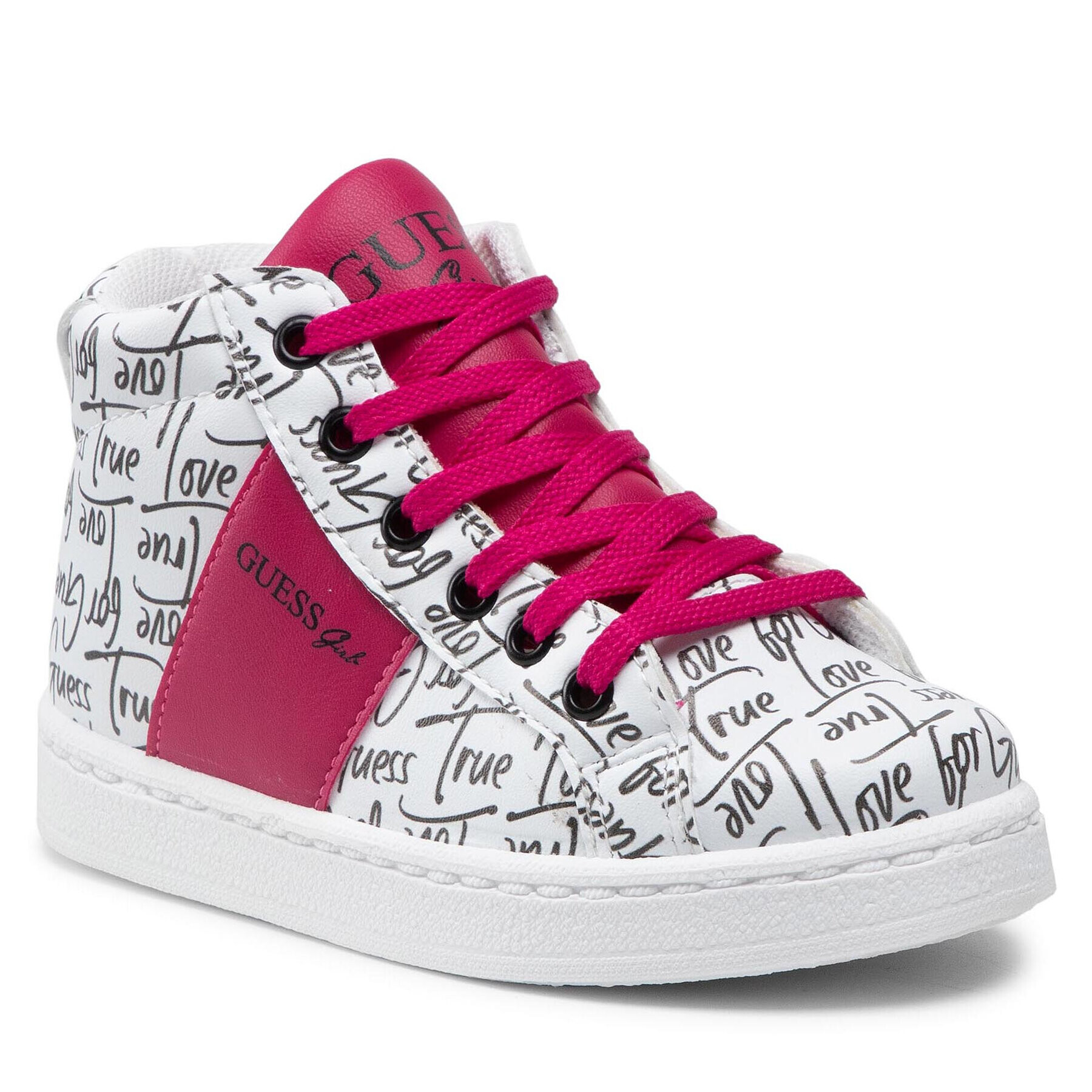 Guess Sneakers FILYH8 ELE12 Alb - Pled.ro