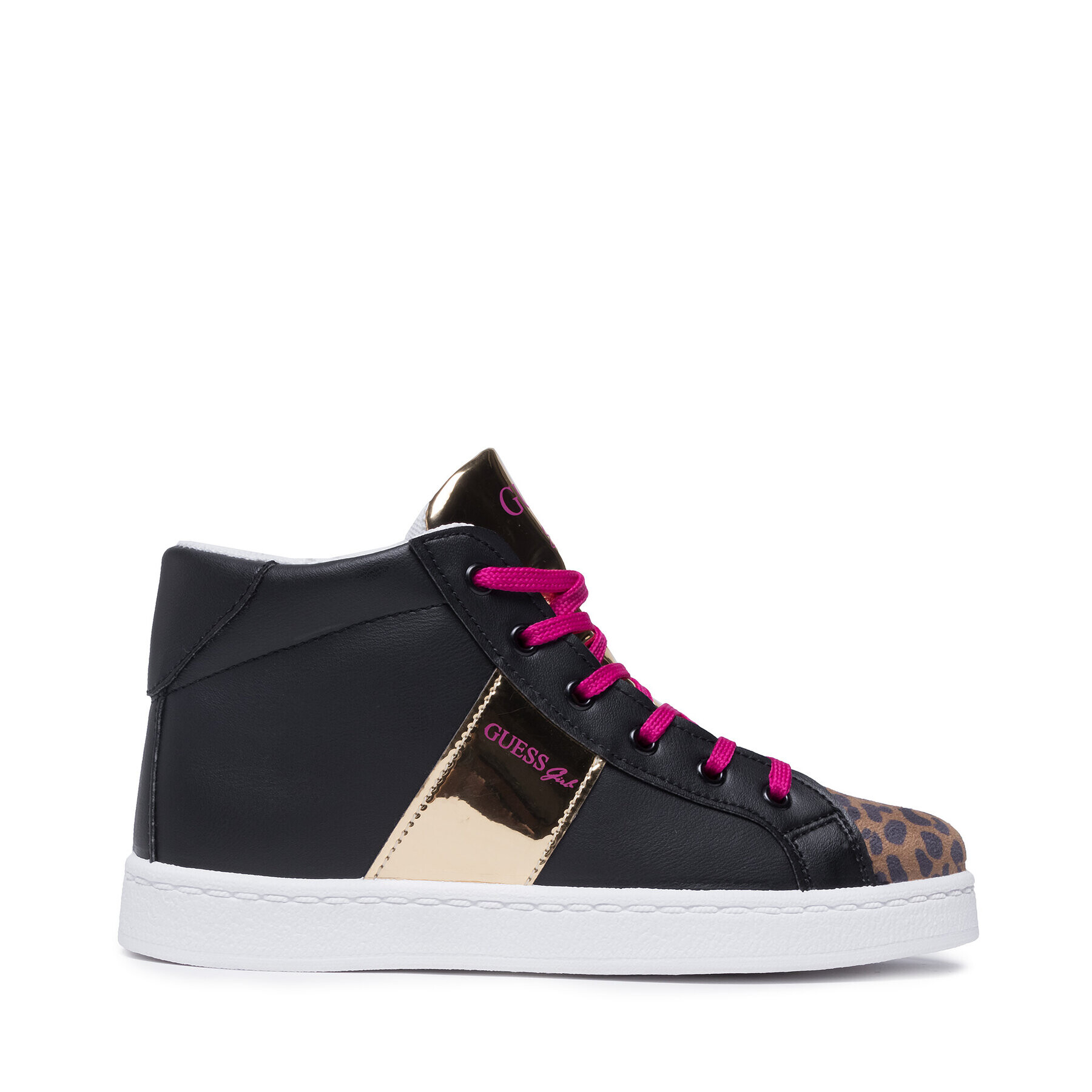 Guess Sneakers FJLYH8 ELE12 Negru - Pled.ro