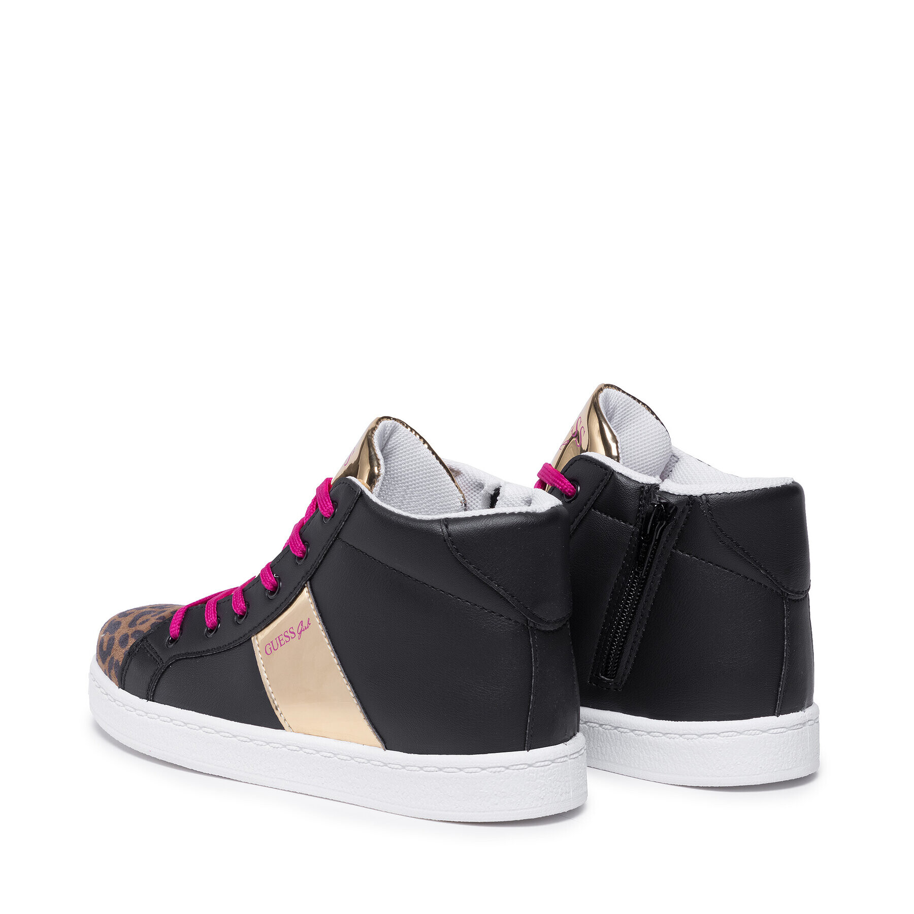 Guess Sneakers FJLYH8 ELE12 Negru - Pled.ro