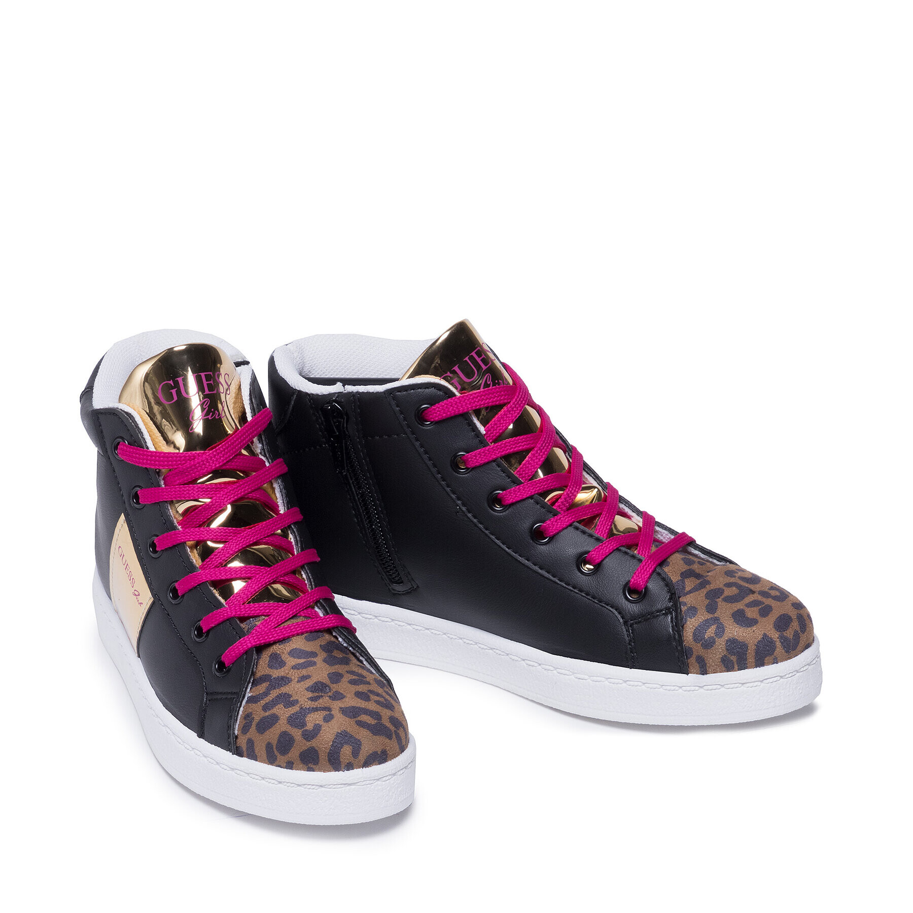 Guess Sneakers FJLYH8 ELE12 Negru - Pled.ro