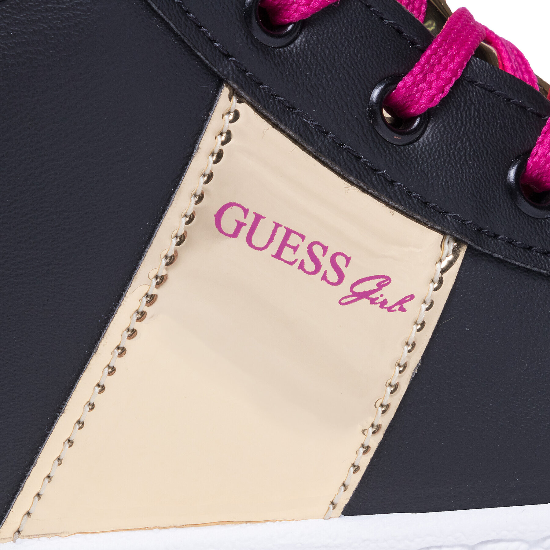 Guess Sneakers FJLYH8 ELE12 Negru - Pled.ro