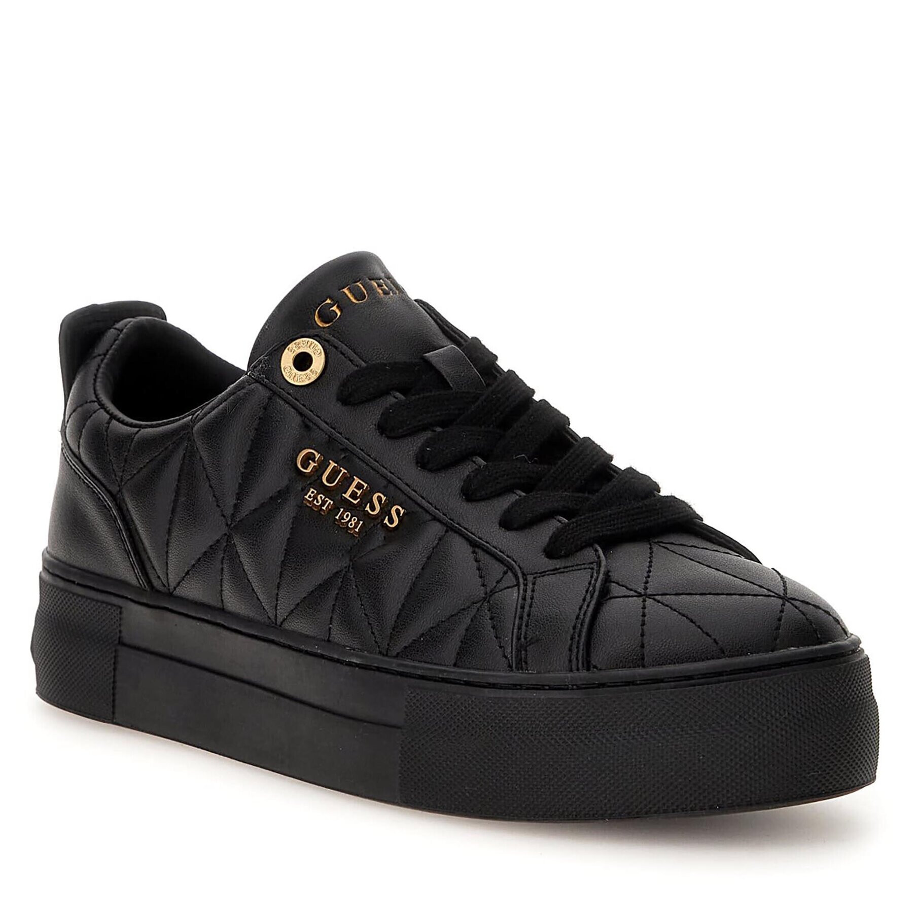 Guess Sneakers FL8GEA ELE12 Negru - Pled.ro