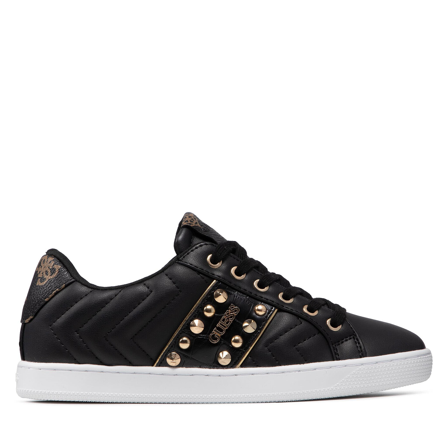 Guess Sneakers FL8RAU FAL12 Negru - Pled.ro