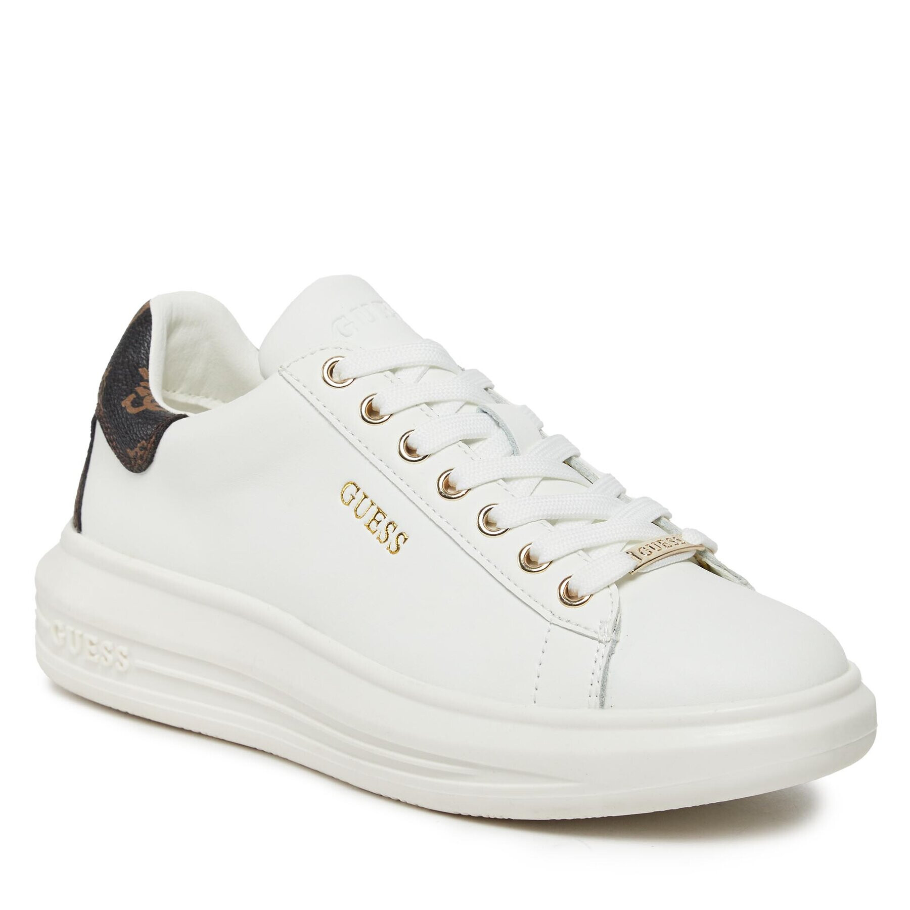 Guess Sneakers FL8VIB LEA12 Maro - Pled.ro