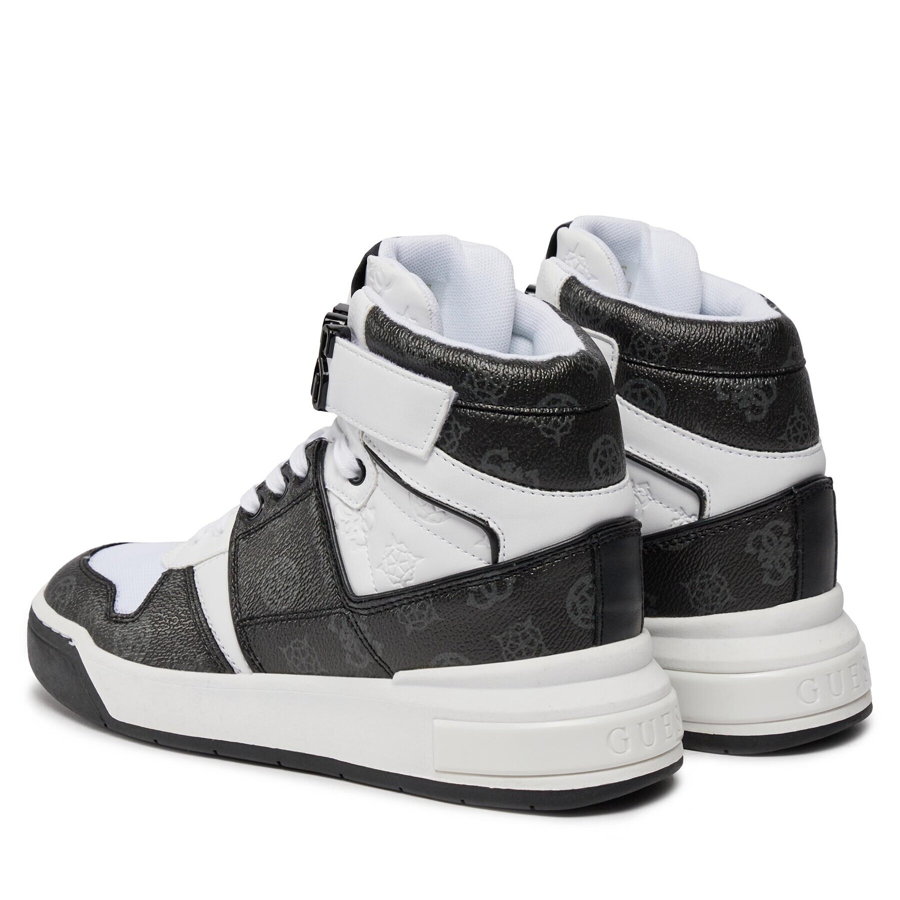 Guess Sneakers FLPCR3 FAL12 Alb - Pled.ro